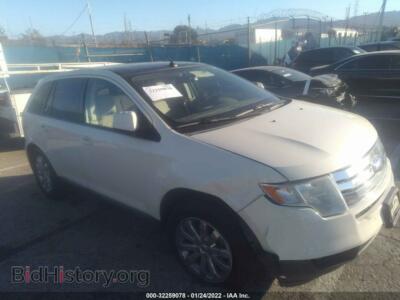 2007 Ford EDGE SEL Plus, белый — VIN 2FMDK39C87BB17601, IAAI