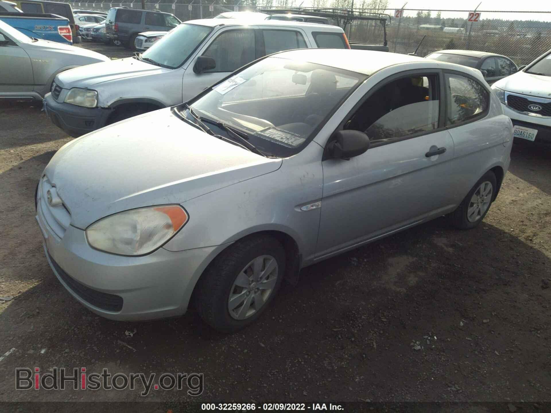 2008 HYUNDAI ACCENT - VIN: KMHCM36C08U090609 - Фото 2