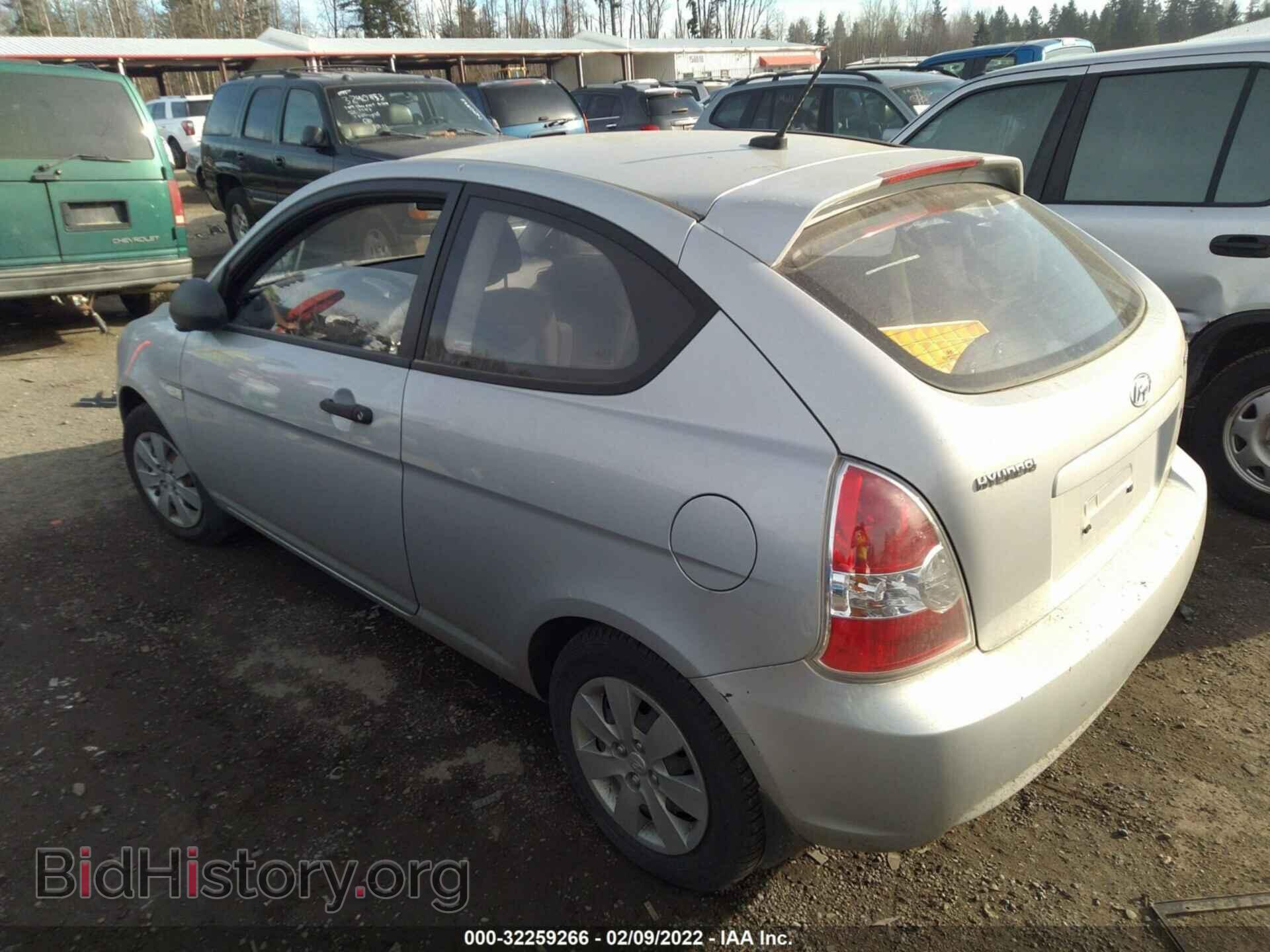 2008 HYUNDAI ACCENT - VIN: KMHCM36C08U090609 - Фото 3