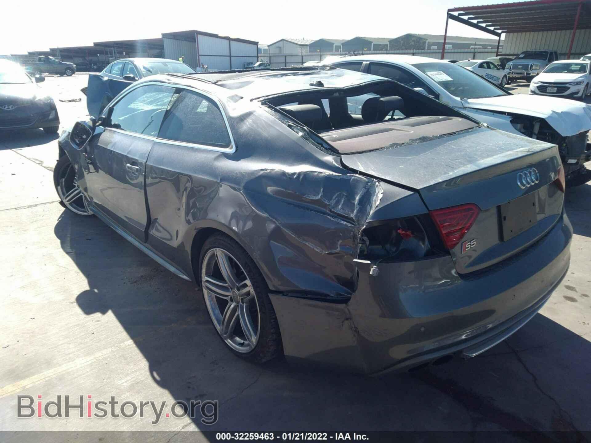 2014 AUDI S5 - VIN: WAUCGAFR0EA019294 - Photo 3