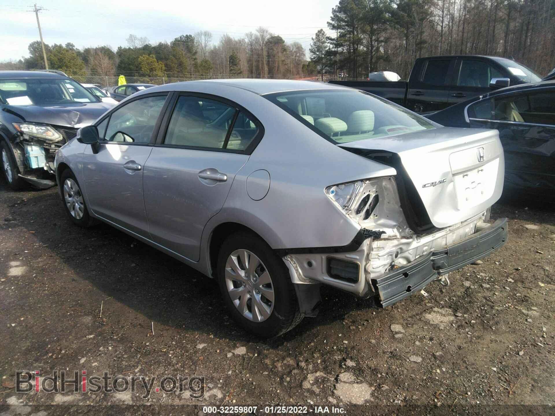 2012 HONDA CIVIC SDN - VIN: 2HGFB2F52CH574619 - Фото 3