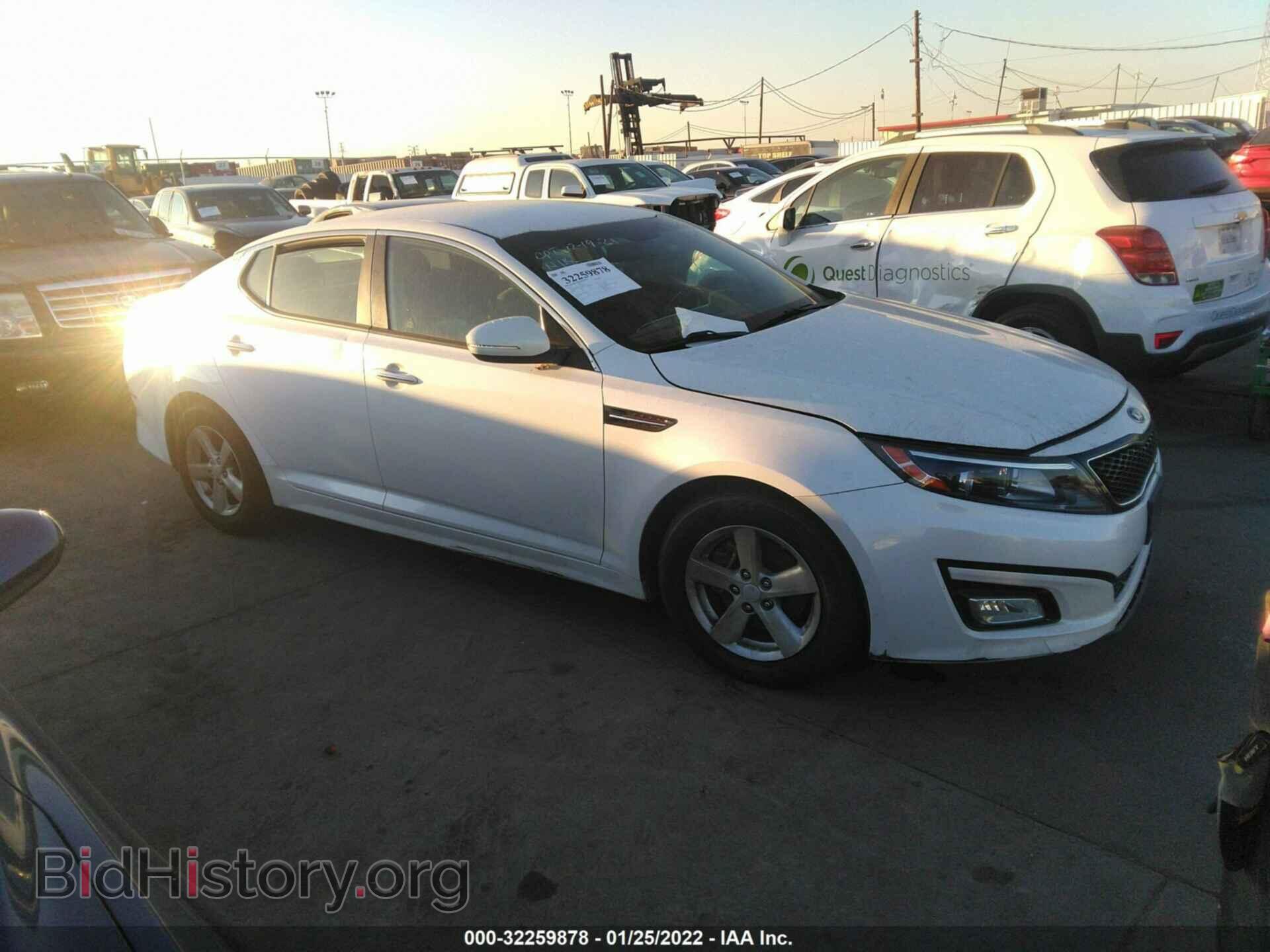 Фотография KNAGM4A79F5664506 - KIA OPTIMA 2015