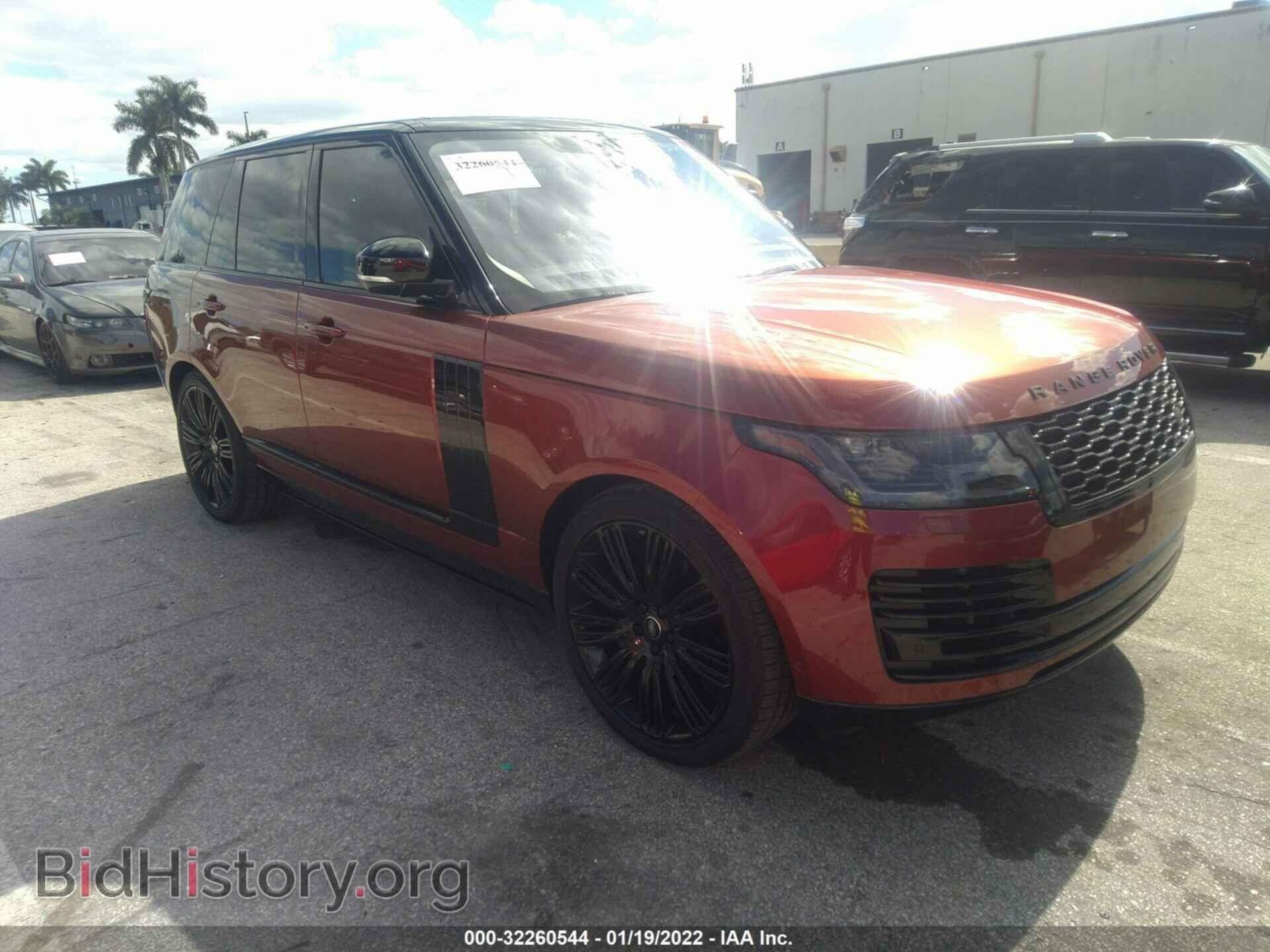 Фотография SALGS2SV6JA504358 - LAND ROVER RANGE ROVER 2018