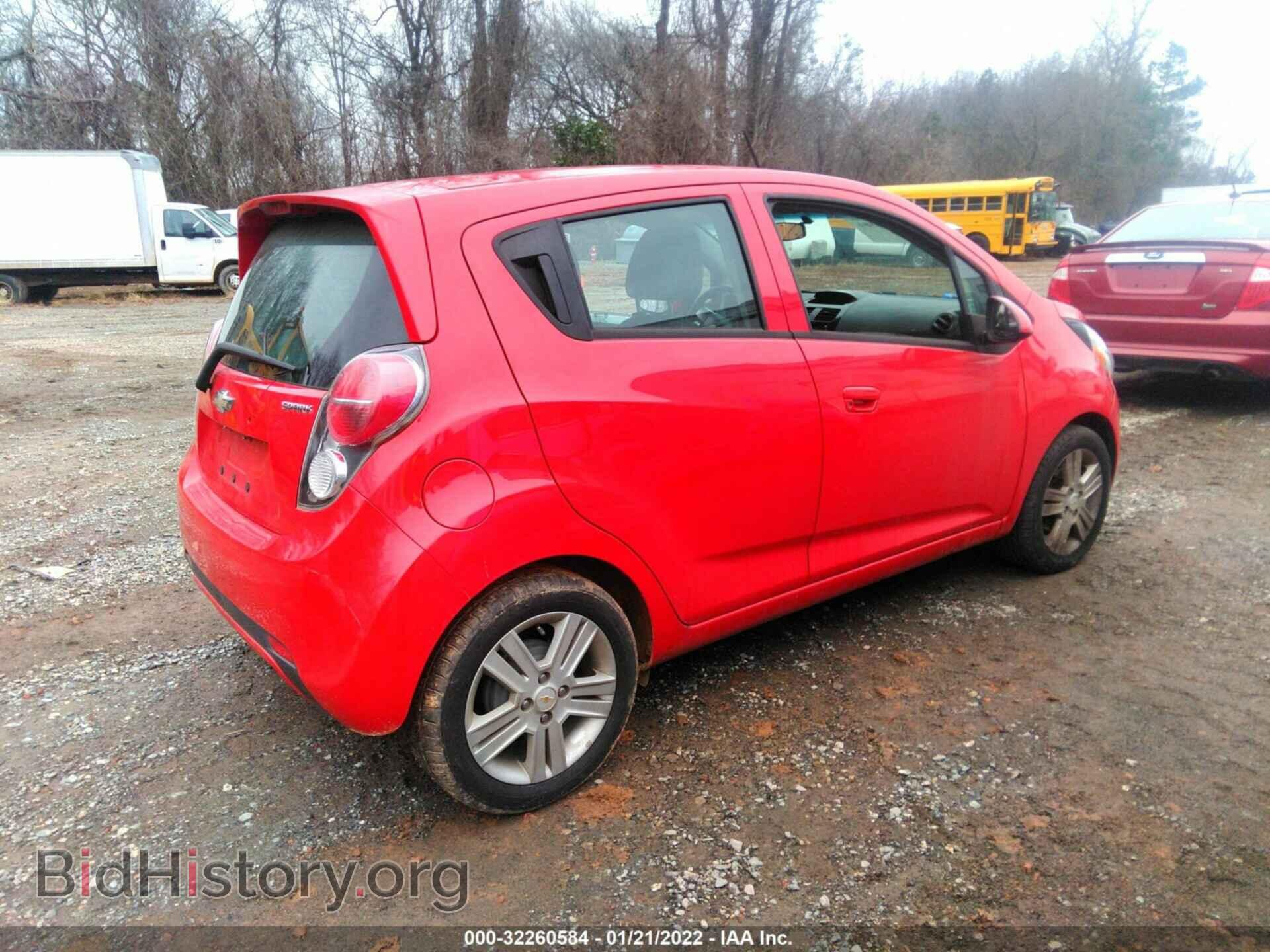 2014 CHEVROLET SPARK - VIN: KL8CD6S98EC563473 - Фото 4