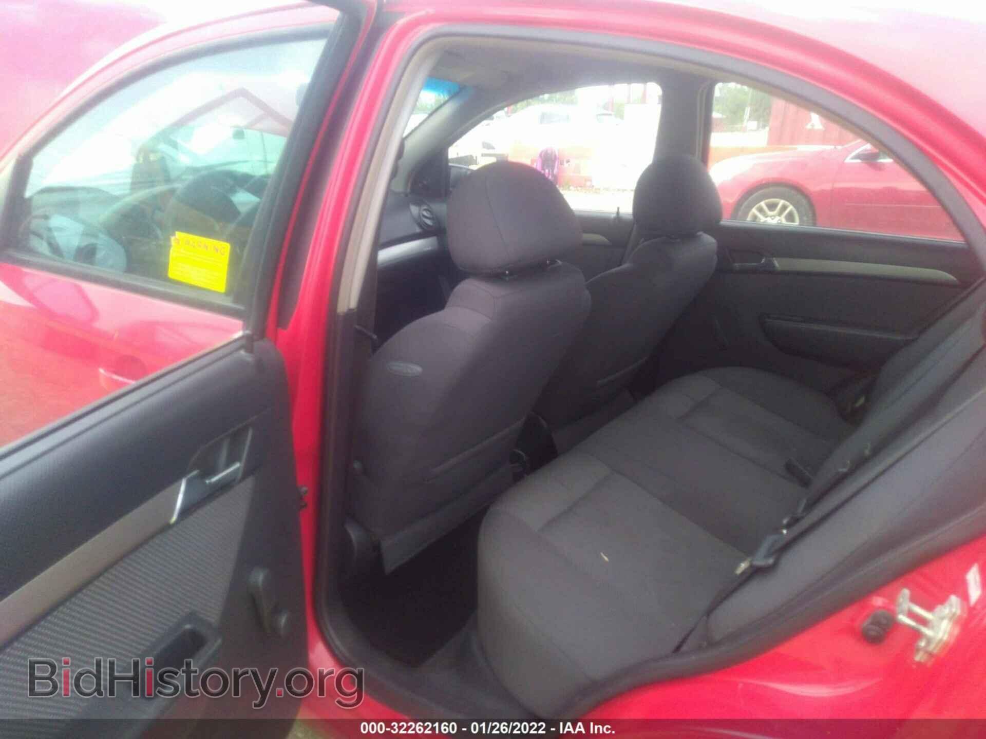 2008 CHEVROLET AVEO - VIN: KL1TD56628B127236 - Фото 8