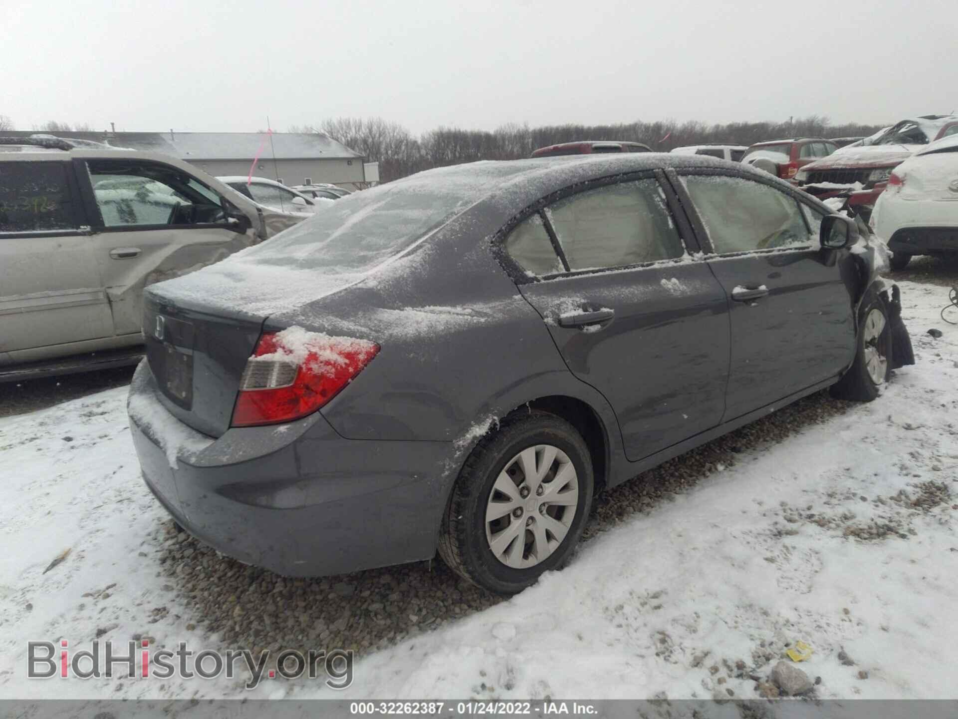 2012 HONDA CIVIC SDN - VIN: 19XFB2F51CE004752 - Фото 4