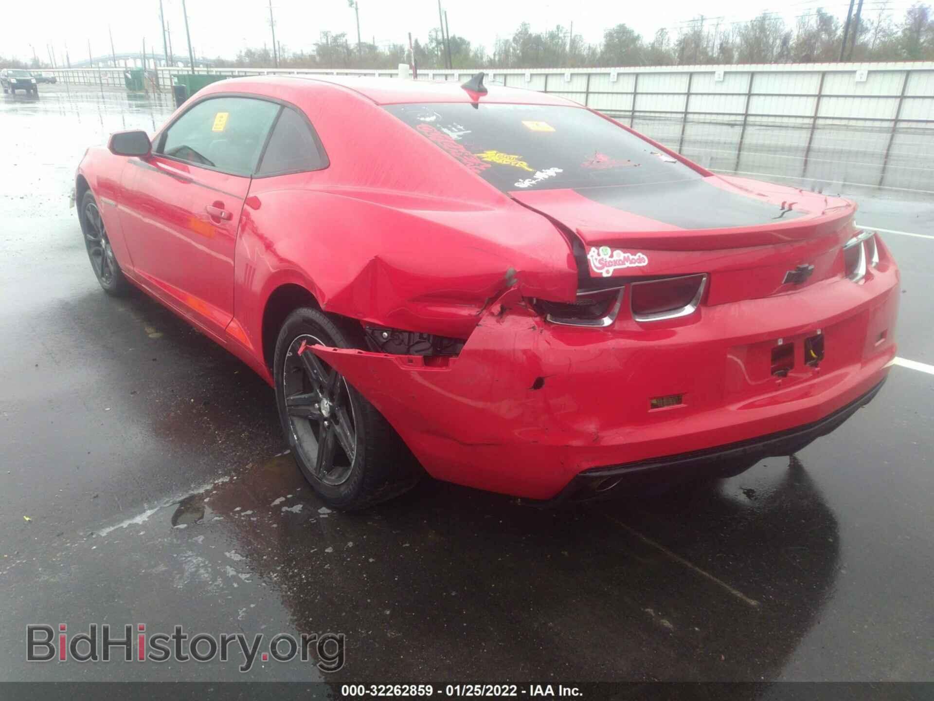 2012 CHEVROLET CAMARO - VIN: 2G1FB1E31C9155351 - Фото 3
