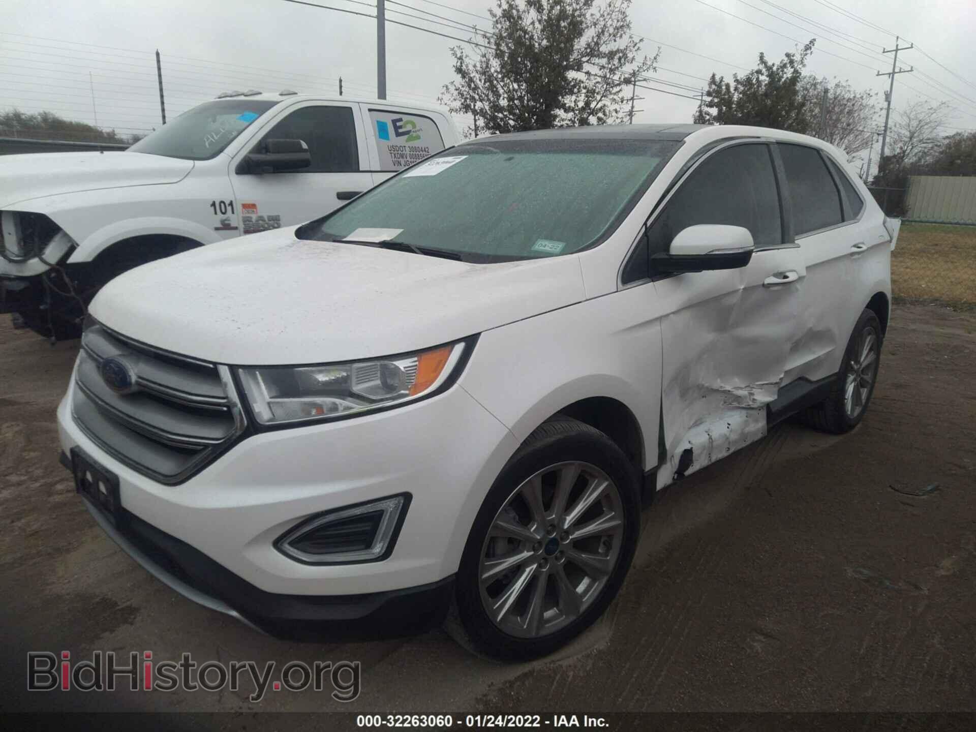 2018 FORD EDGE - VIN: 2FMPK3K94JBB51490 - Фото 2