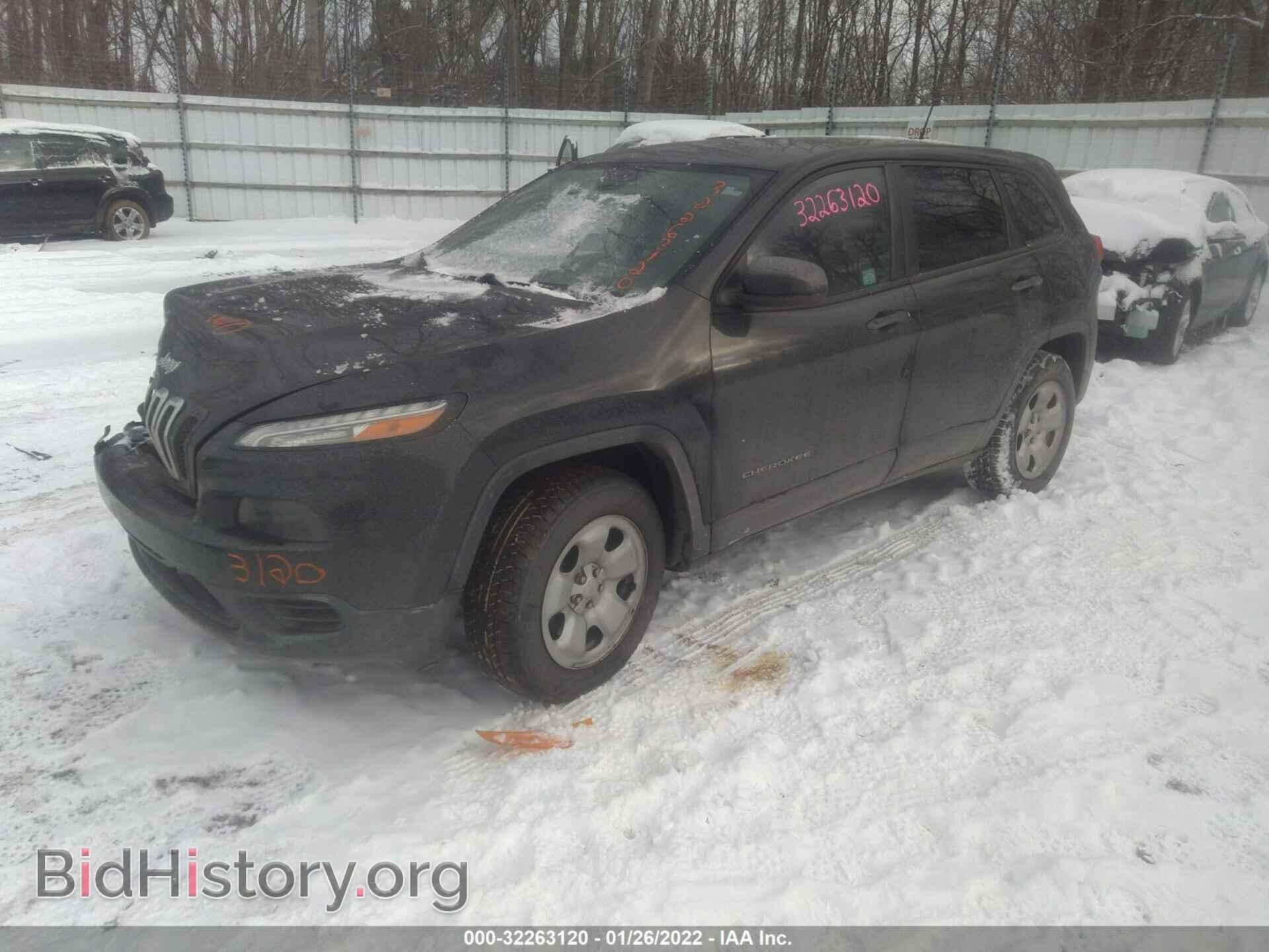 2014 JEEP CHEROKEE - VIN: 1C4PJMAB5EW133473 - Фото 2