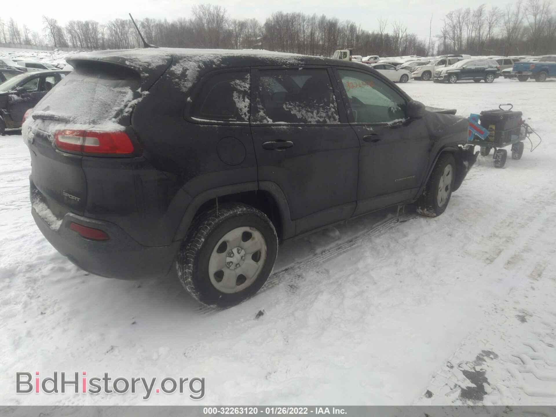 2014 JEEP CHEROKEE - VIN: 1C4PJMAB5EW133473 - Фото 4
