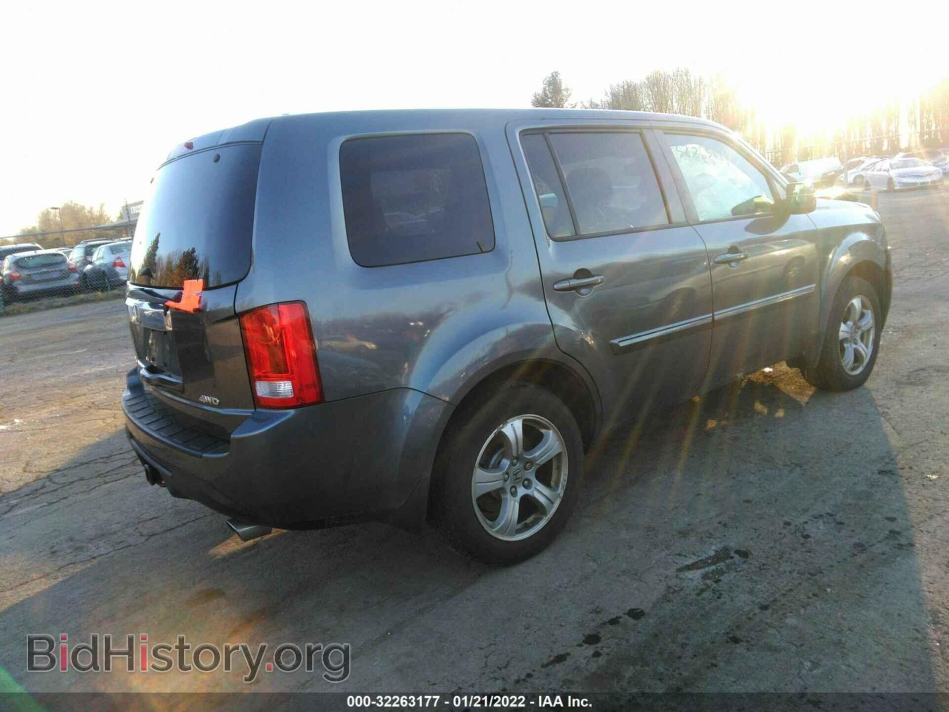 2013 HONDA PILOT - VIN: 5FNYF4H53DB014667 - Фото 4