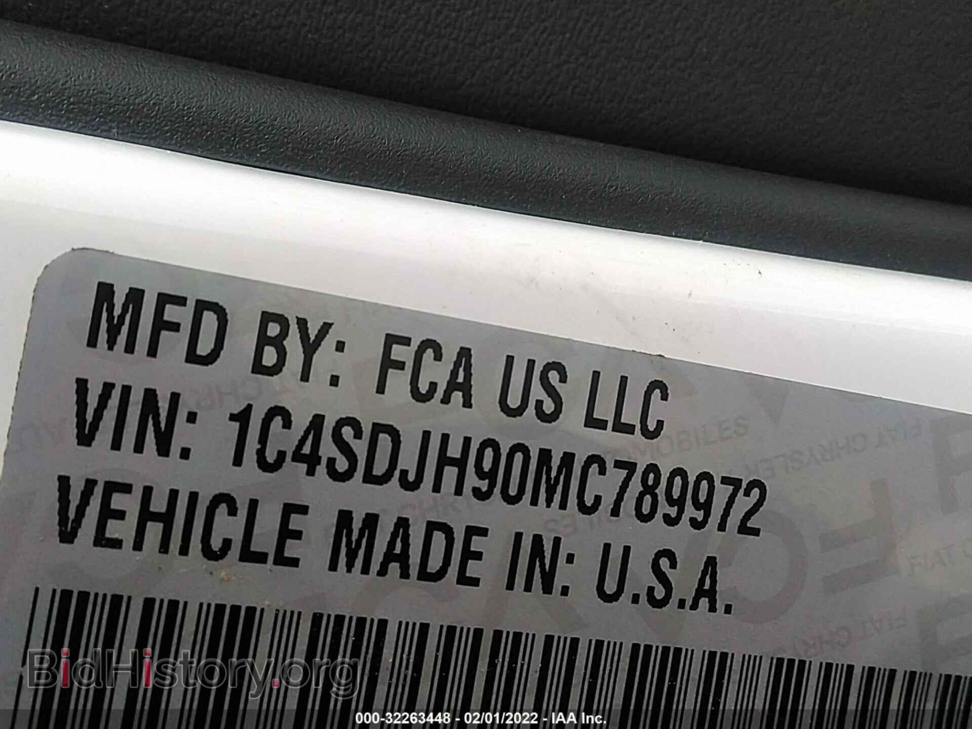 2021 DODGE DURANGO - VIN: 1C4SDJH90MC789972 - Фото 9