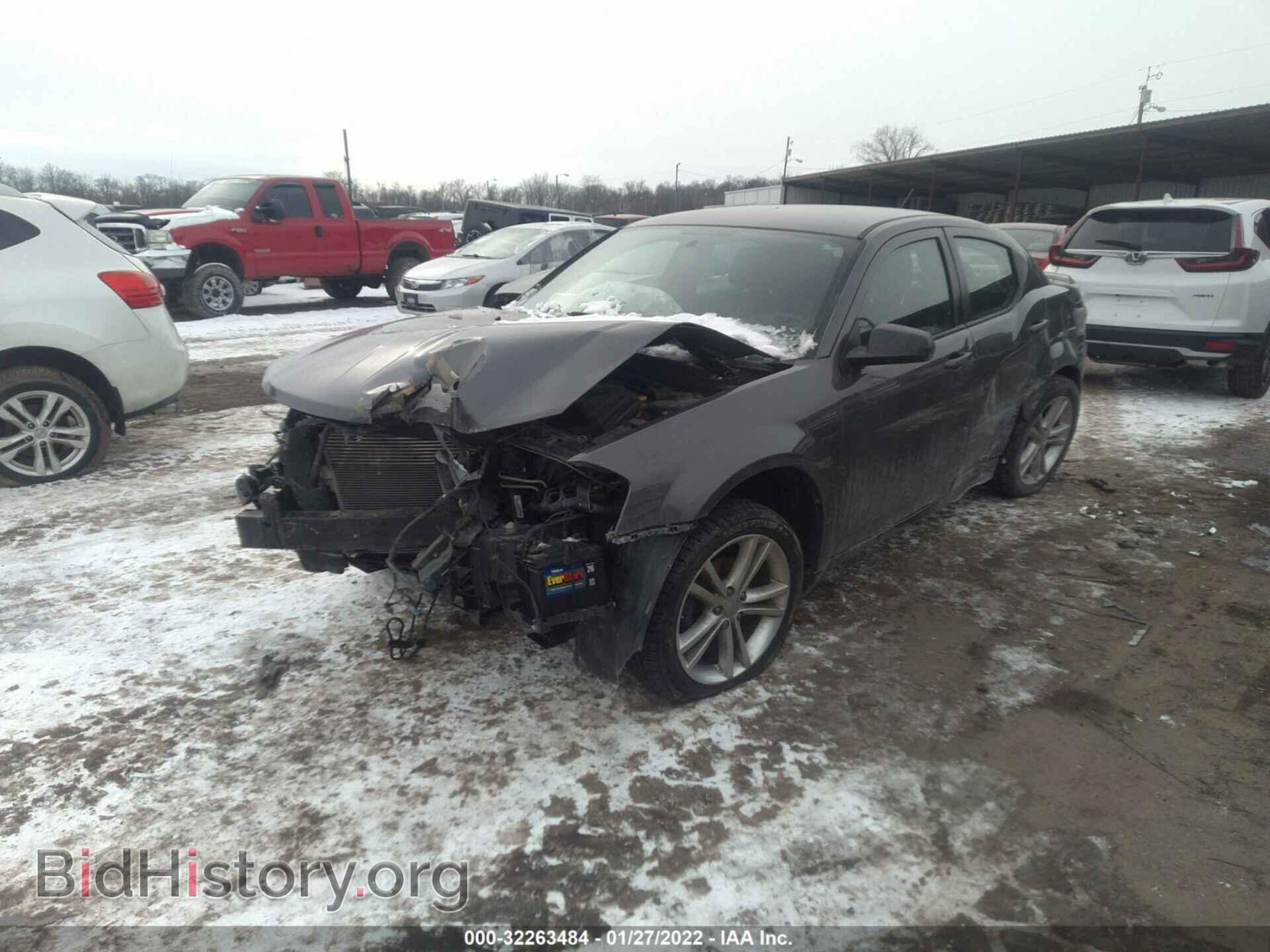 2014 DODGE AVENGER - VIN: 1C3CDZAB4EN225963 - Фото 2
