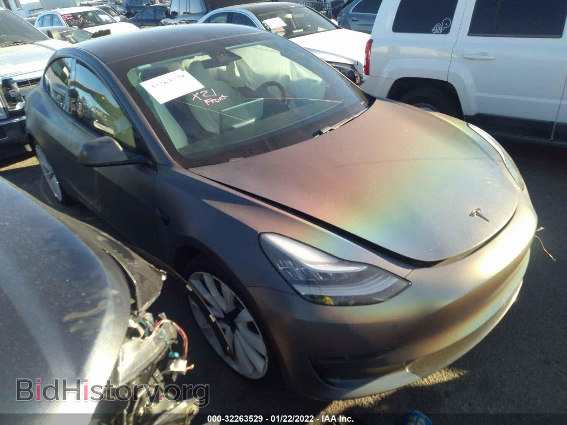 Фотография 5YJ3E1EB6KF438850 - TESLA MODEL 3 2019