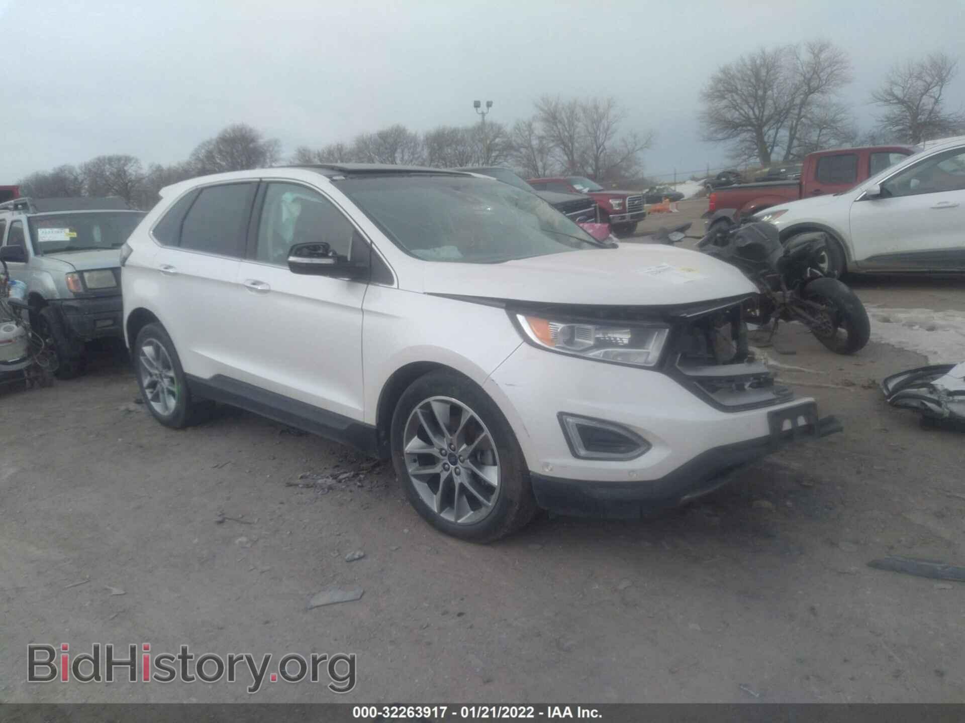 Photo 2FMPK4K84FBB03489 - FORD EDGE 2015