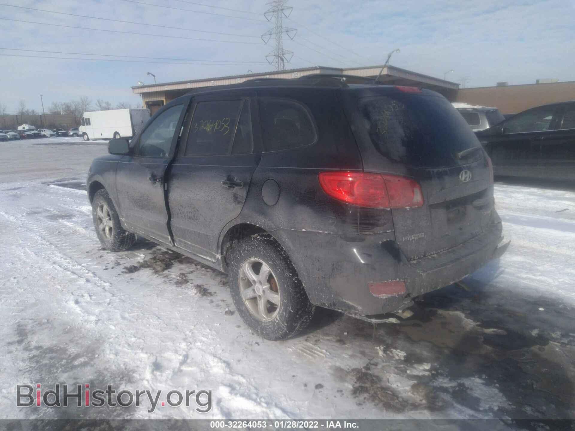 2008 HYUNDAI SANTA FE - VIN: 5NMSG73D88H185079 - Фото 3