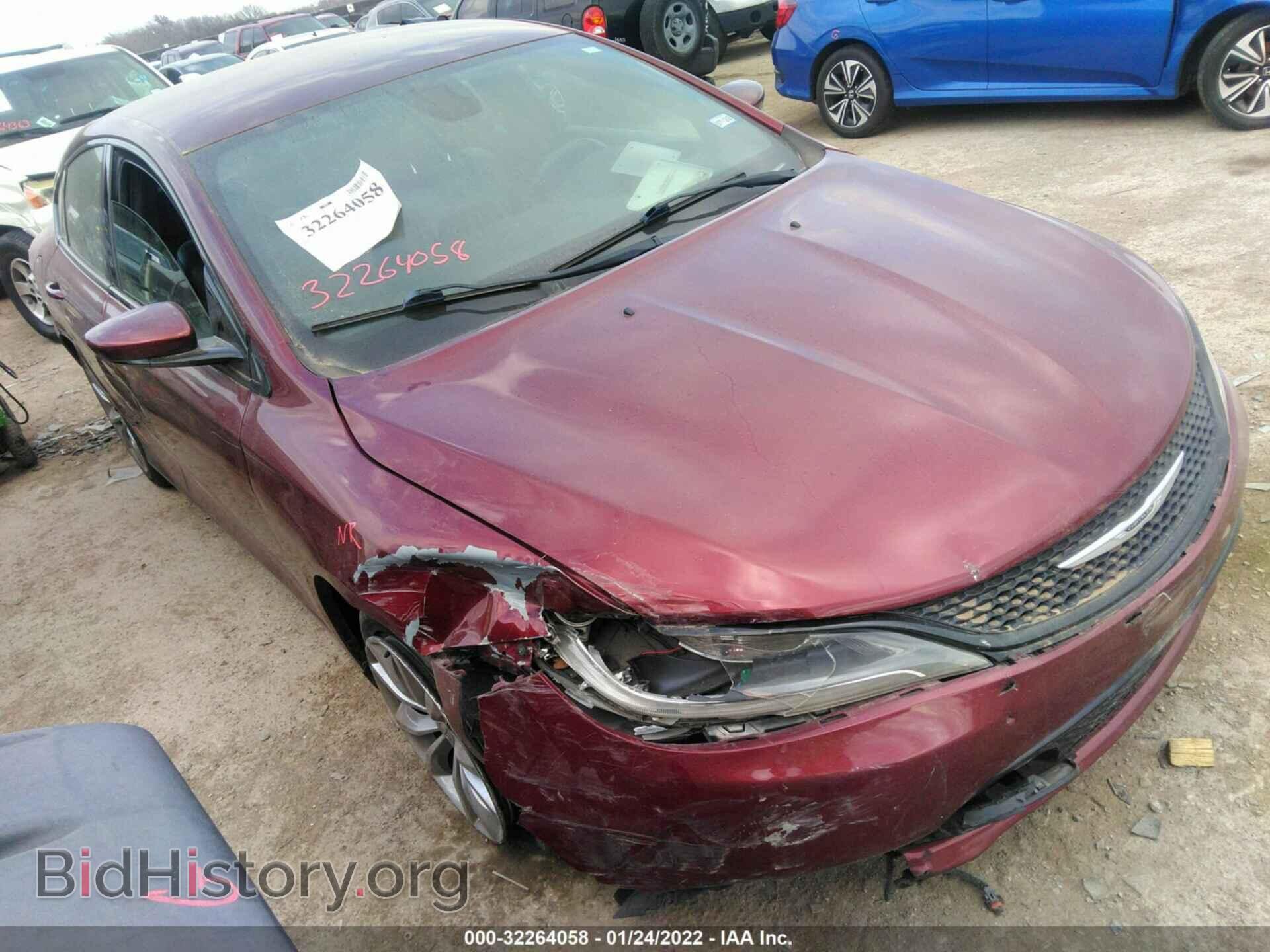 Фотография 1C3CCCBB7FN680919 - CHRYSLER 200 2015