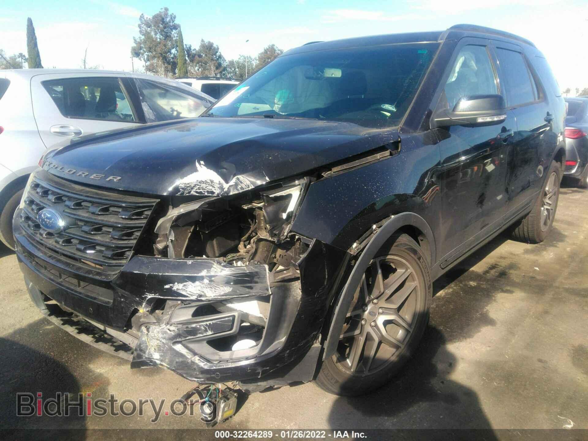 2016 FORD EXPLORER - VIN: 1FM5K8GT4GGC06403 - Фото 2