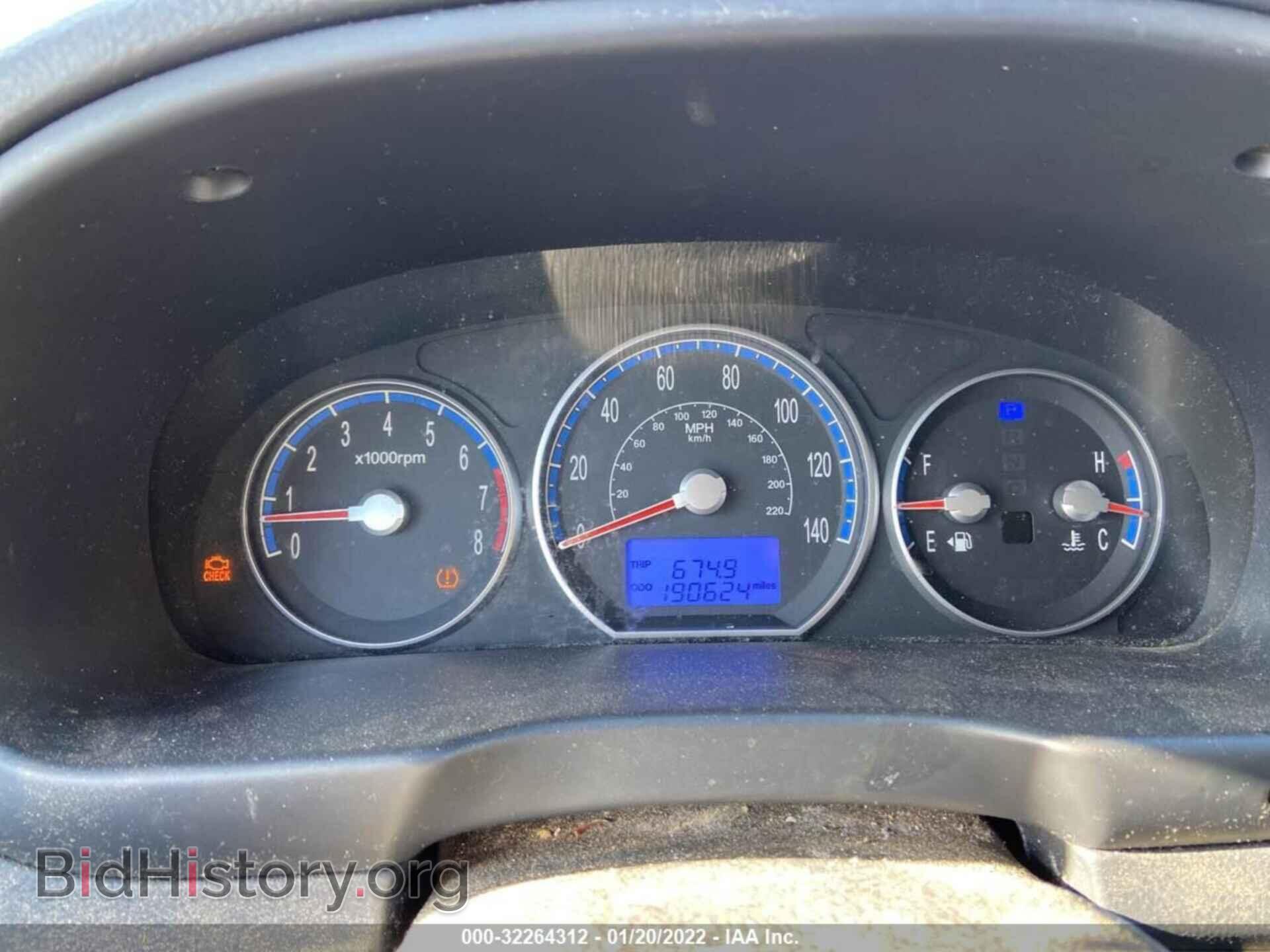 2009 HYUNDAI SANTA FE - VIN: 5NMSG73D99H253732 - Фото 7
