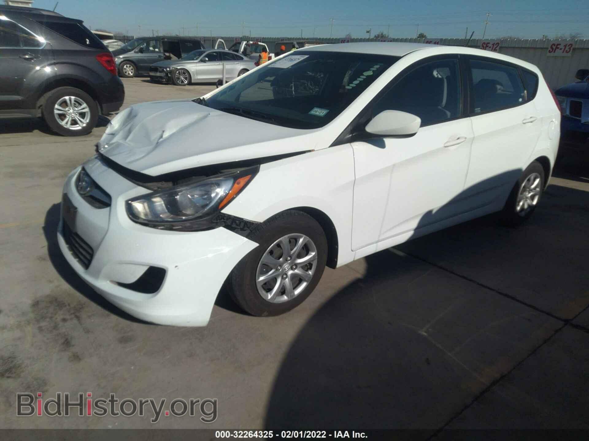 2014 HYUNDAI ACCENT - VIN: KMHCT5AE8EU145620 - Фото 2