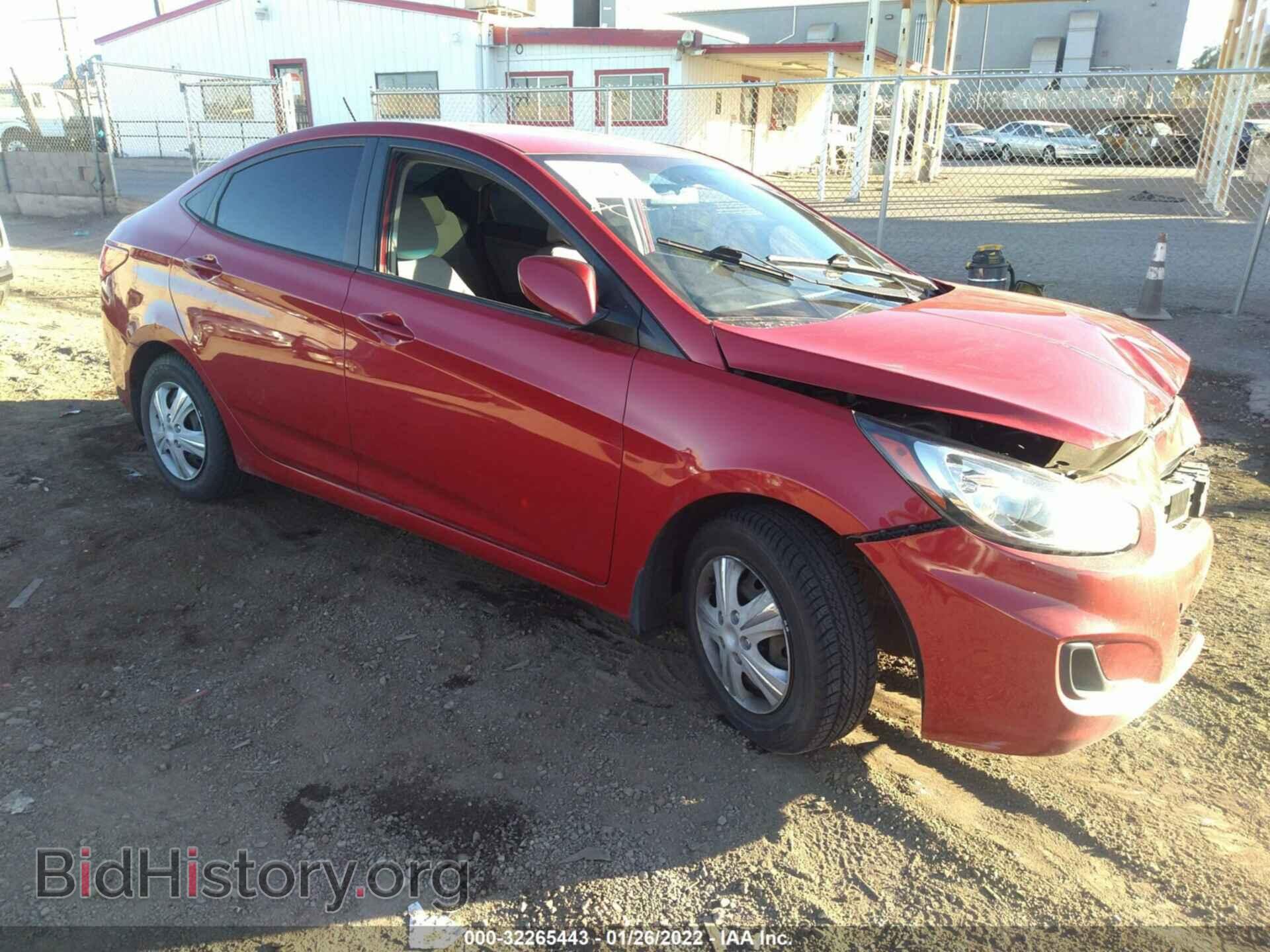 Фотография KMHCT4AE0DU295973 - HYUNDAI ACCENT 2013