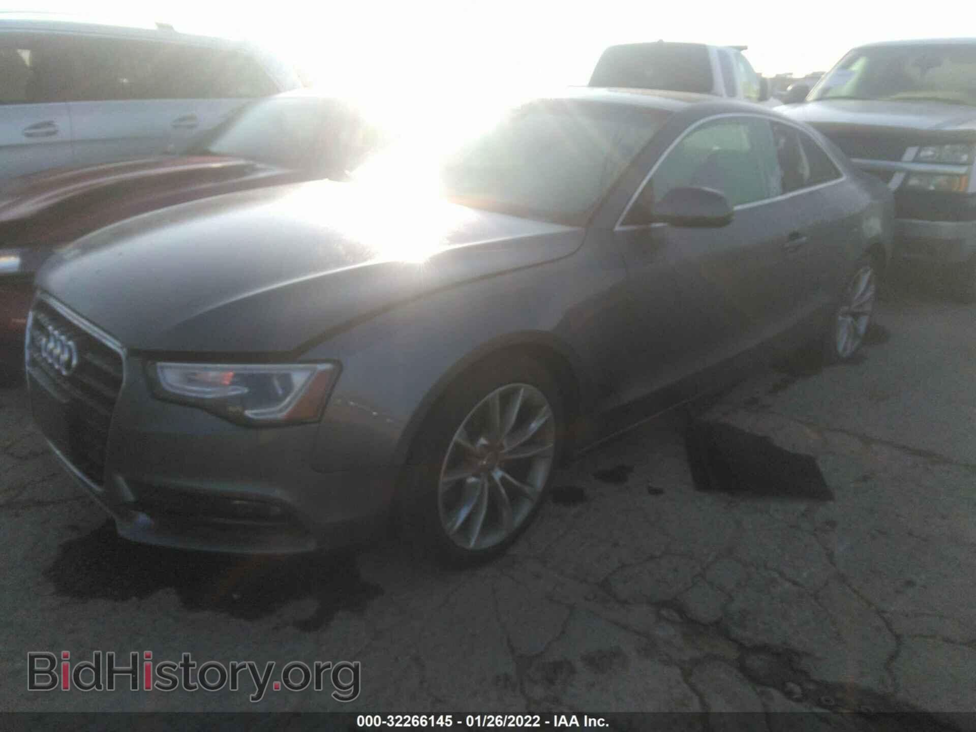 2013 AUDI A5 - VIN: WAUCFAFR8DA072228 - Фото 2