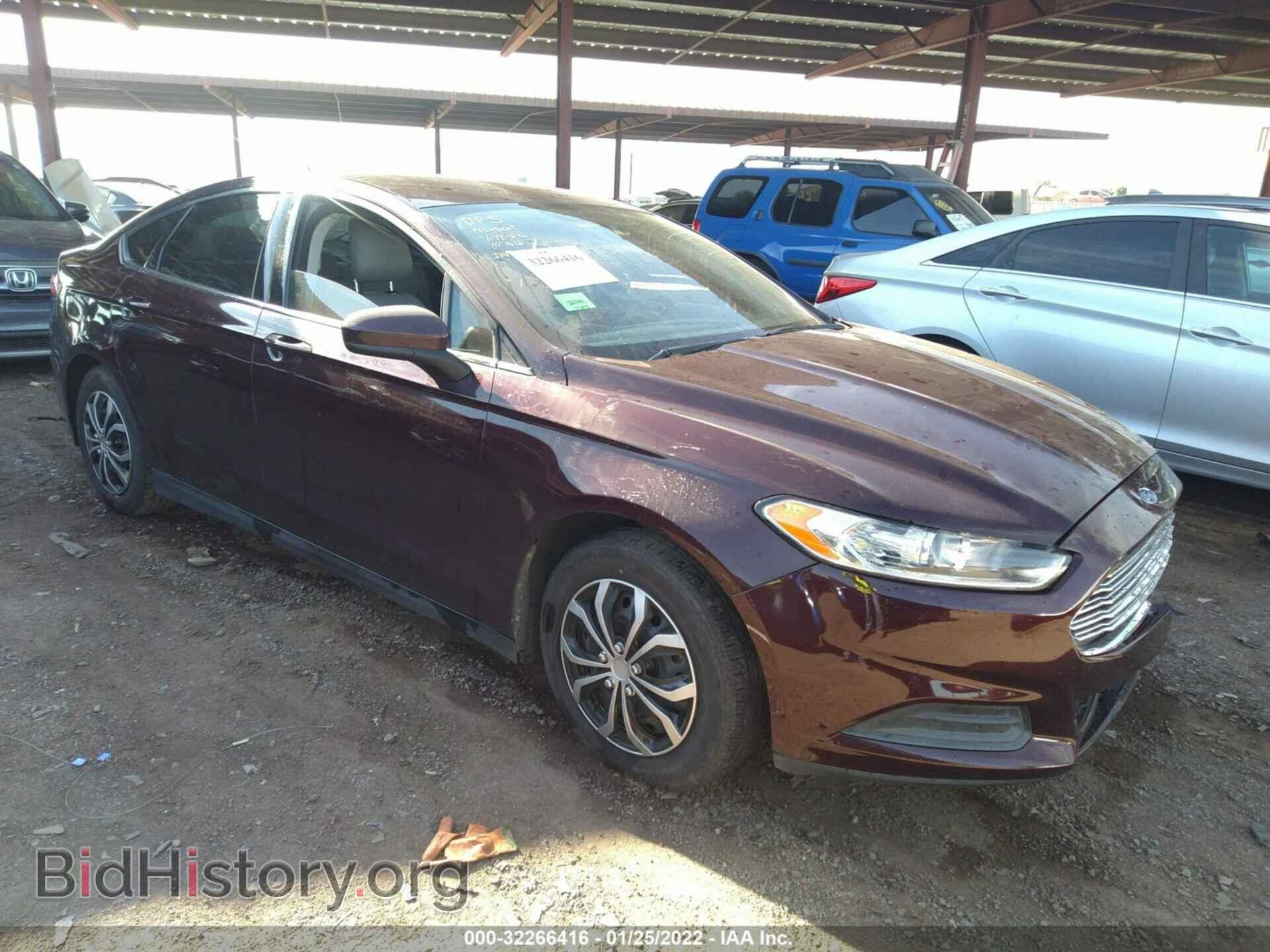 Photo 3FA6P0G76DR254543 - FORD FUSION 2013