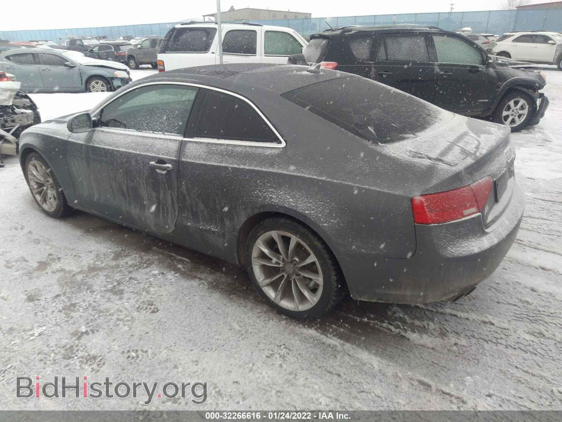 2013 AUDI A5 - VIN: WAULFAFRXDA076555 - Photo 3
