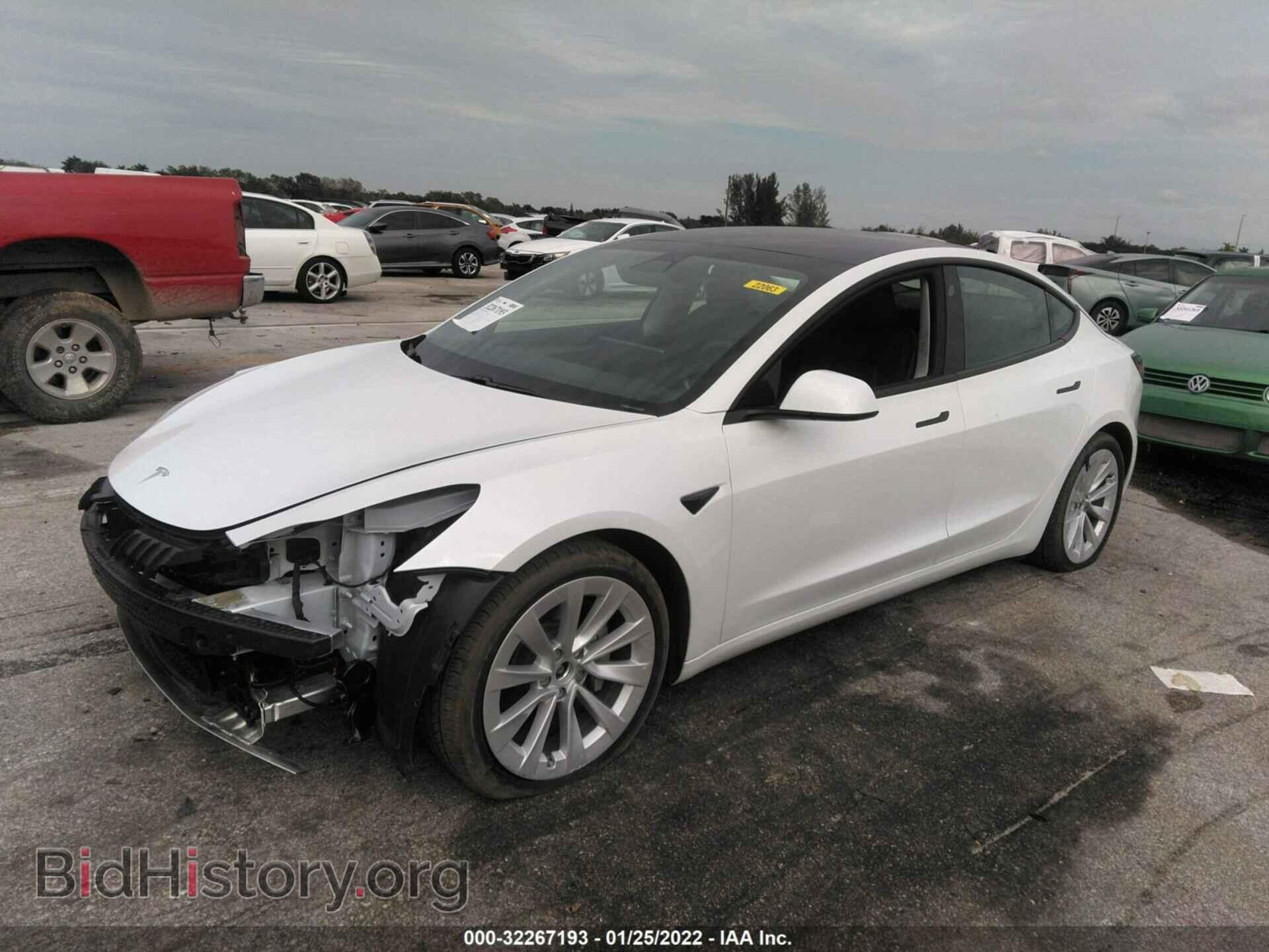 2021 TESLA MODEL 3 - VIN: 5YJ3E1EB4MF015381 - Photo 2