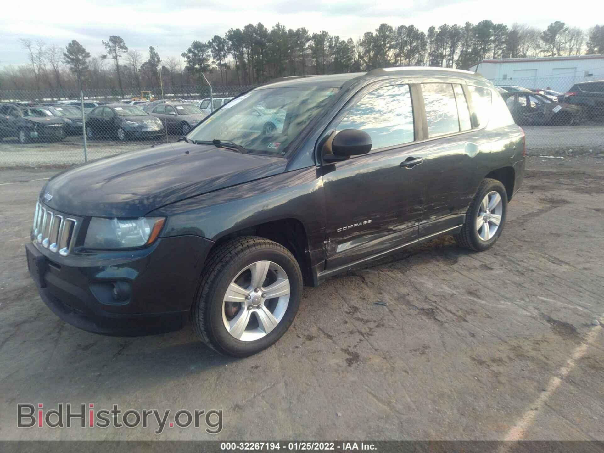 2014 JEEP COMPASS - VIN: 1C4NJDBB4ED734049 - Фото 2