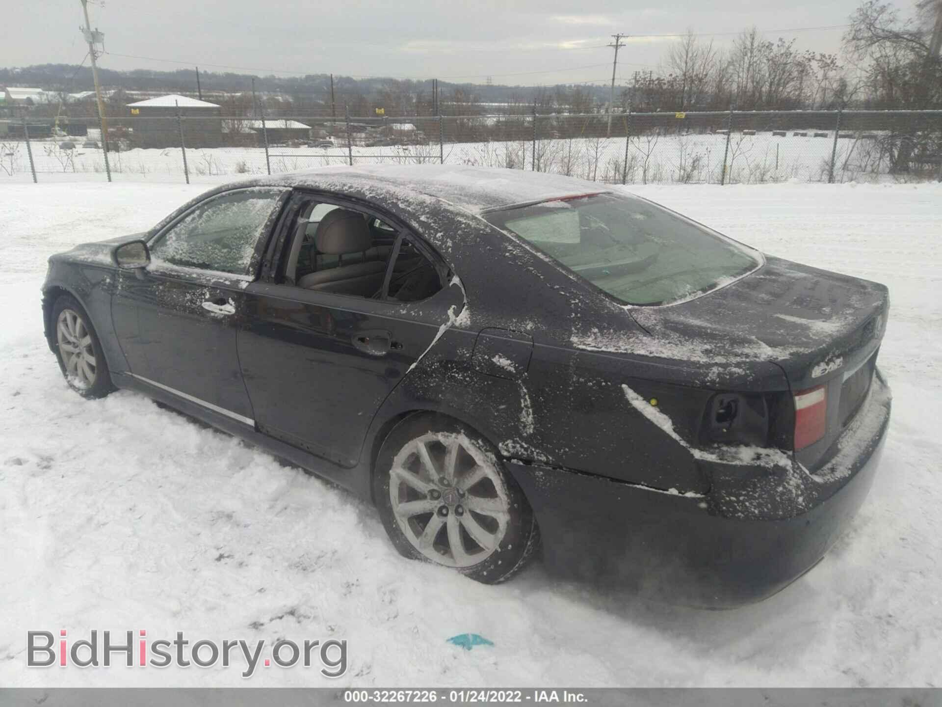 2007 LEXUS LS 460 - VIN: JTHBL46F875039191 - Фото 3