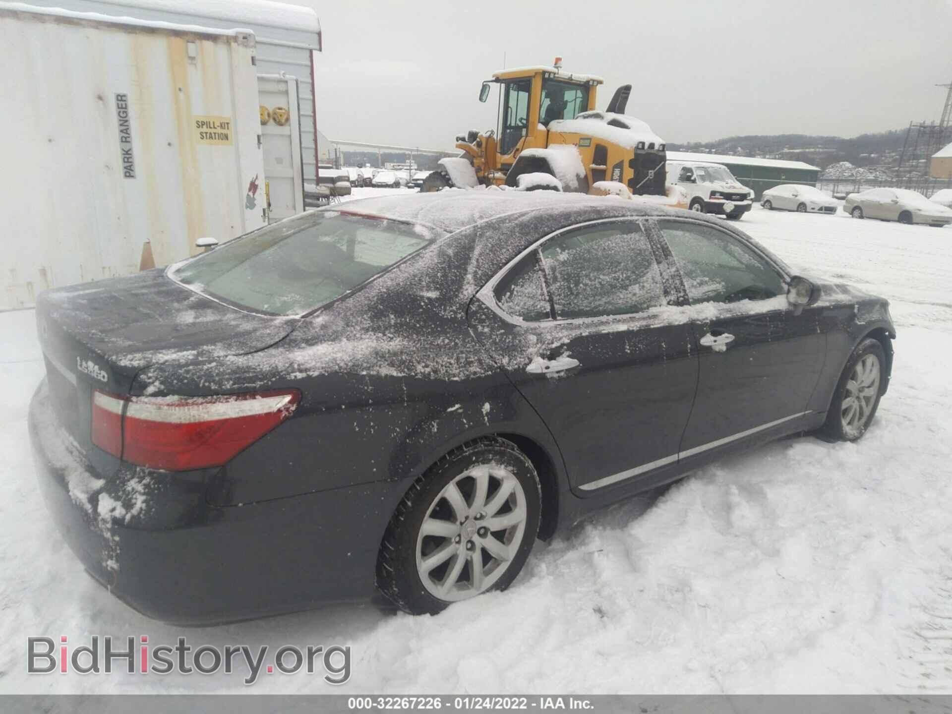 2007 LEXUS LS 460 - VIN: JTHBL46F875039191 - Фото 4