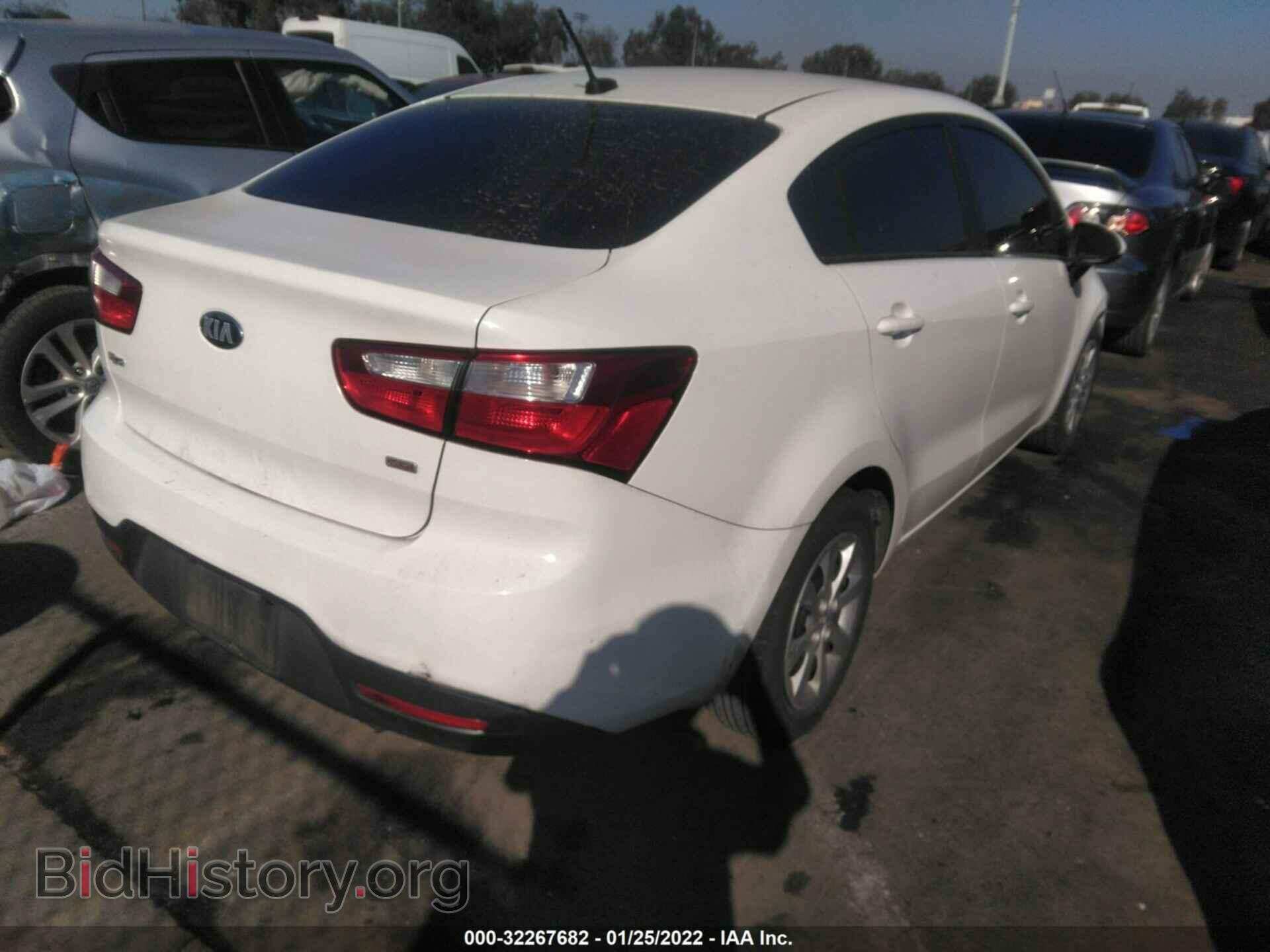2014 KIA RIO - VIN: KNADM4A37E6343797 - Фото 4