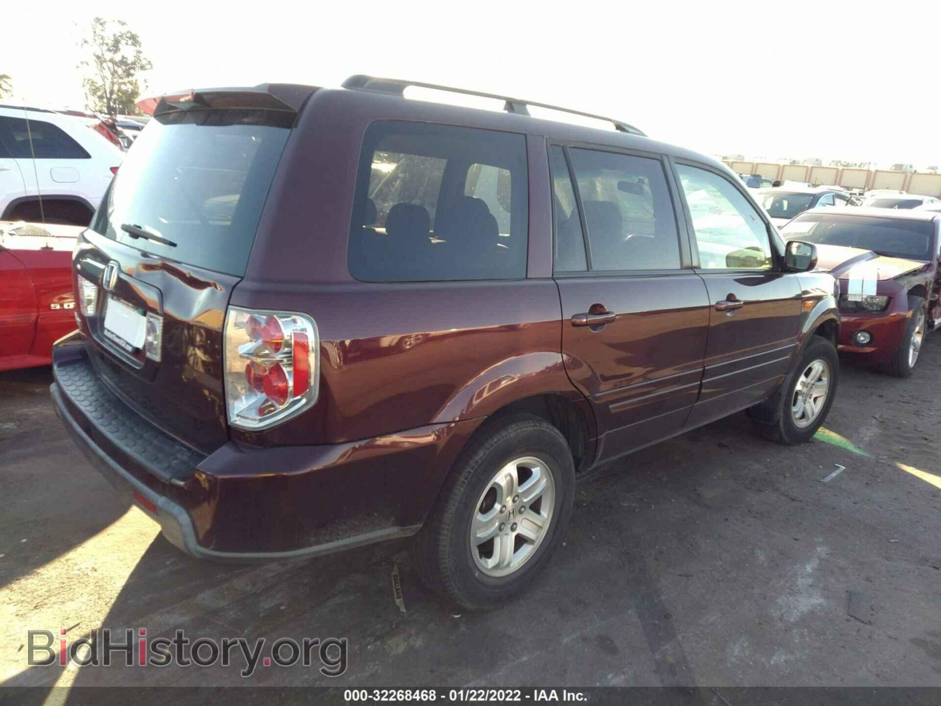 2008 HONDA PILOT - VIN: 5FNYF282X8B026055 - Фото 4