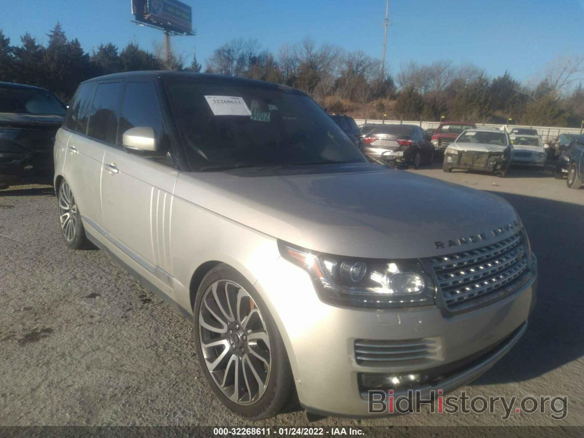 Photo SALGV2EF5EA128978 - LAND ROVER RANGE ROVER 2014