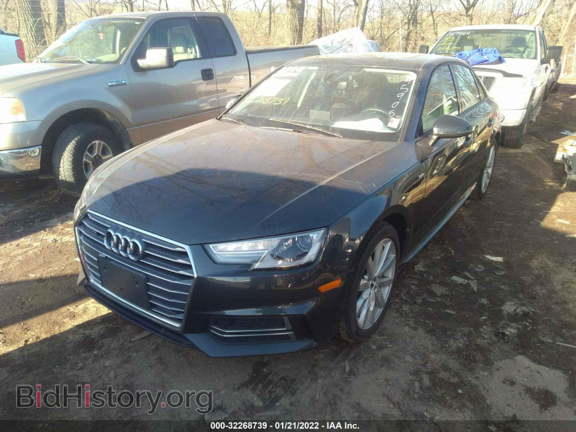 2018 AUDI A4 - VIN: WAUDNAF45JA106973 - Photo 2