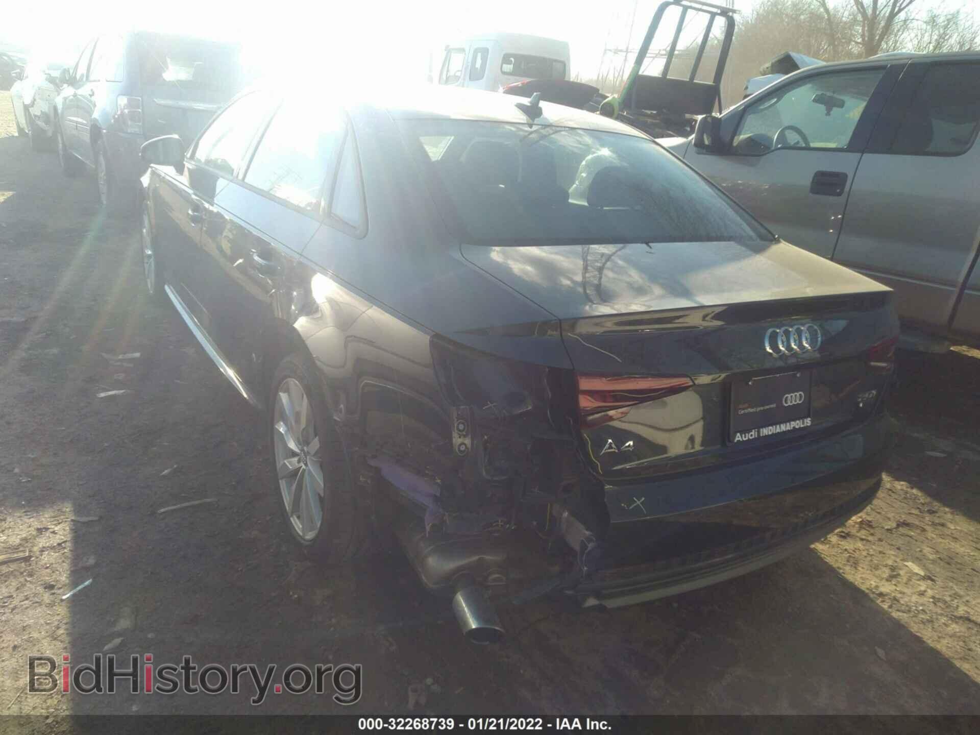 2018 AUDI A4 - VIN: WAUDNAF45JA106973 - Photo 3