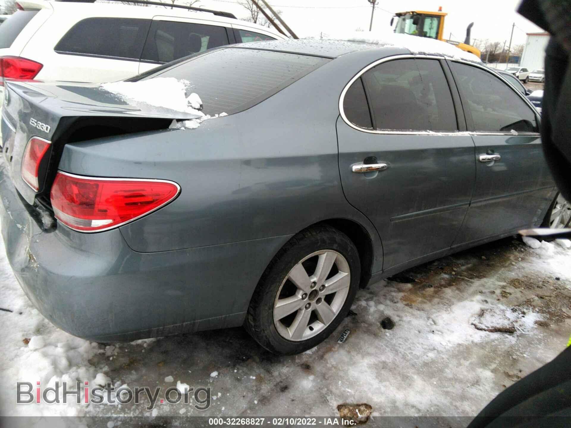 2006 LEXUS ES 330 - VIN: JTHBA30G465159330 - Фото 4