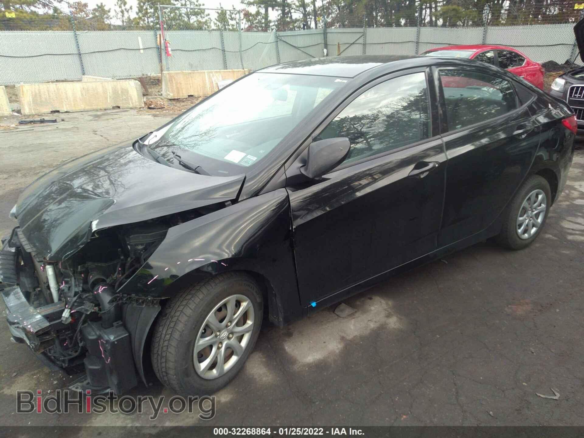 2014 HYUNDAI ACCENT - VIN: KMHCT4AEXEU777206 - Фото 2