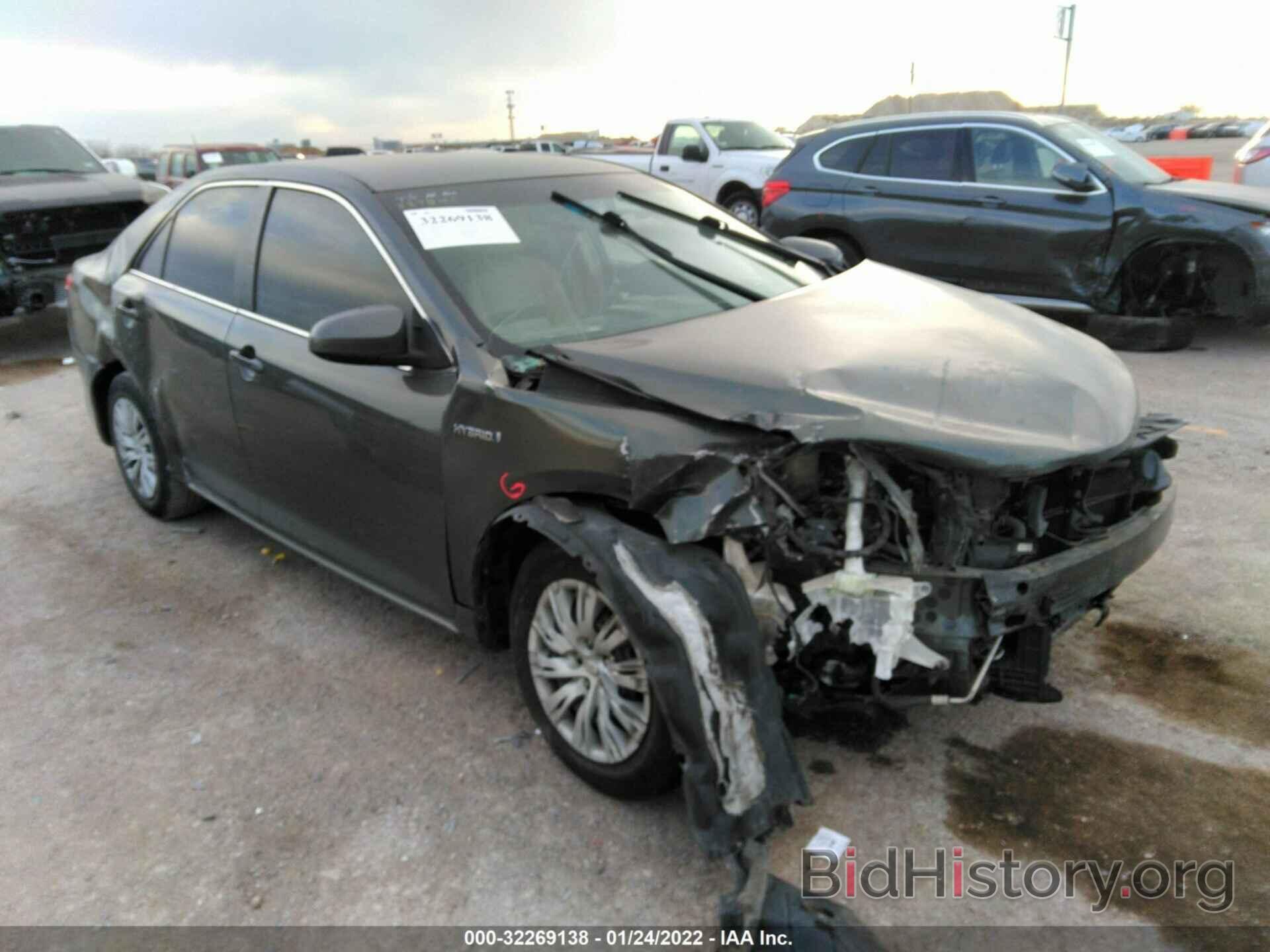 Photo 4T1BD1FK5CU055774 - TOYOTA CAMRY HYBRID 2012