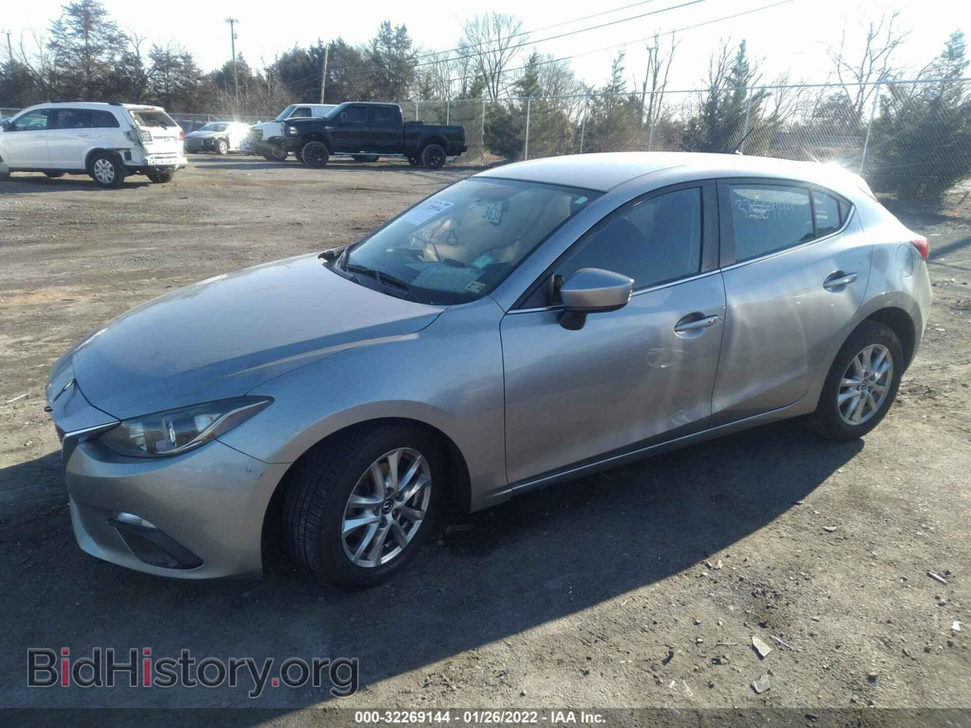 2014 MAZDA MAZDA3 - VIN: JM1BM1L76E1100617 - Фото 2
