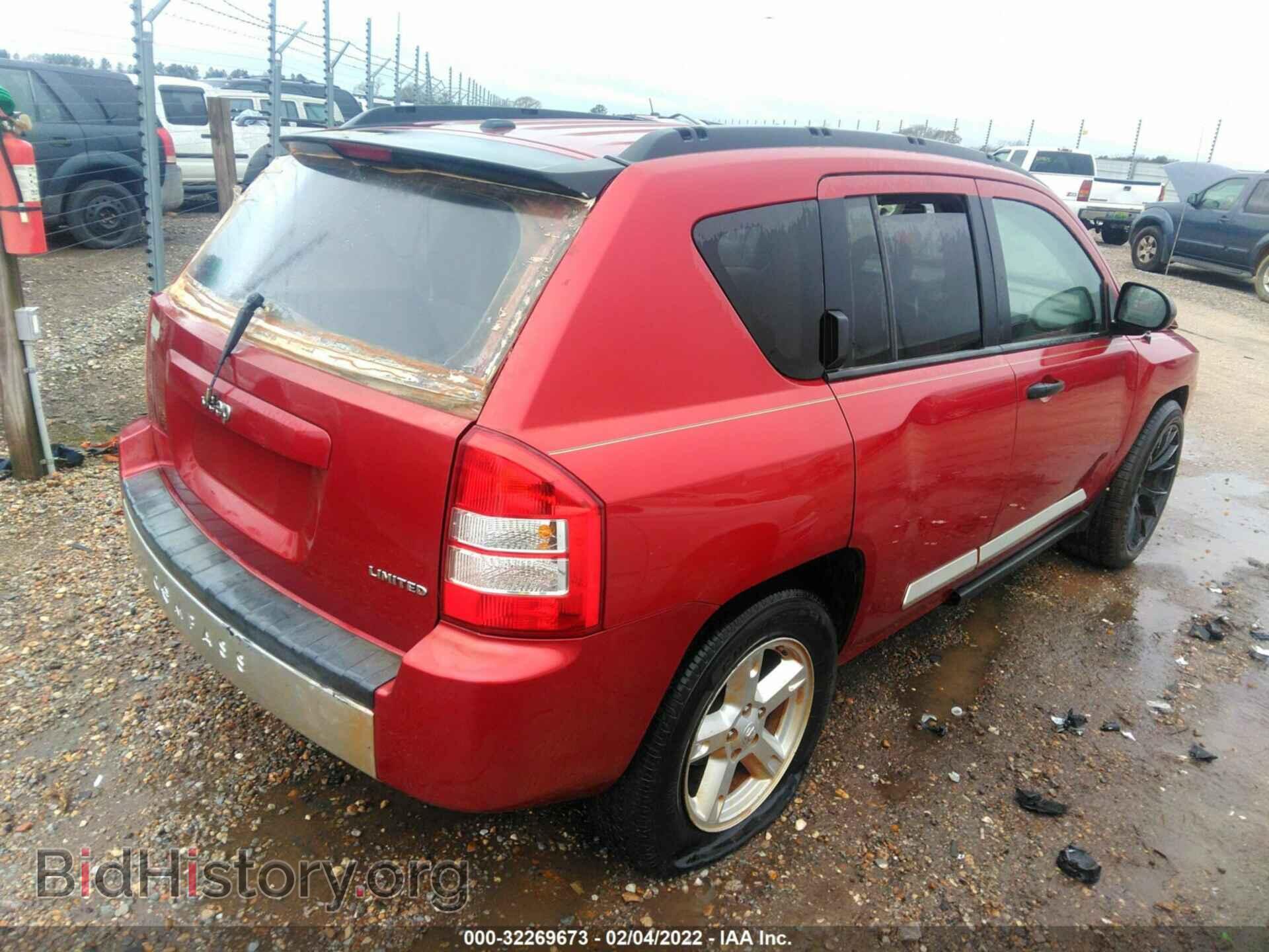 2007 JEEP COMPASS - VIN: 1J8FT57W27D108642 - Фото 4