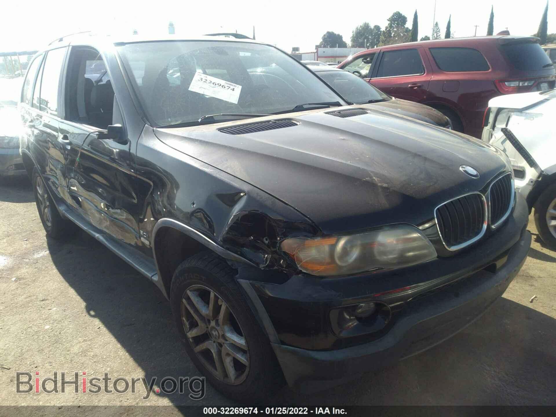 Photo 5UXFA13596LY24220 - BMW X5 2006