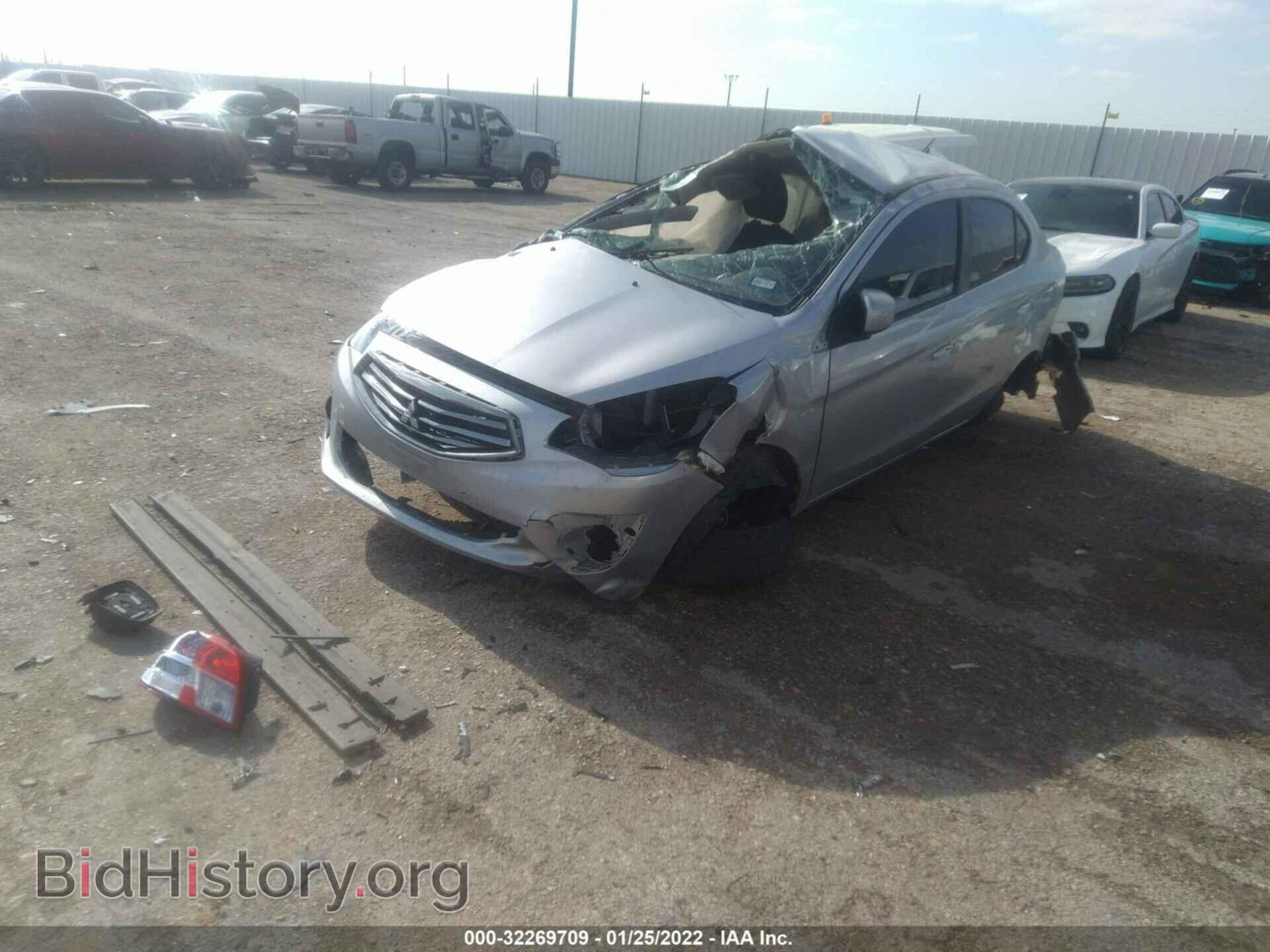 2019 MITSUBISHI MIRAGE G4 - VIN: ML32F3FJ6KHF09139 - Фото 2