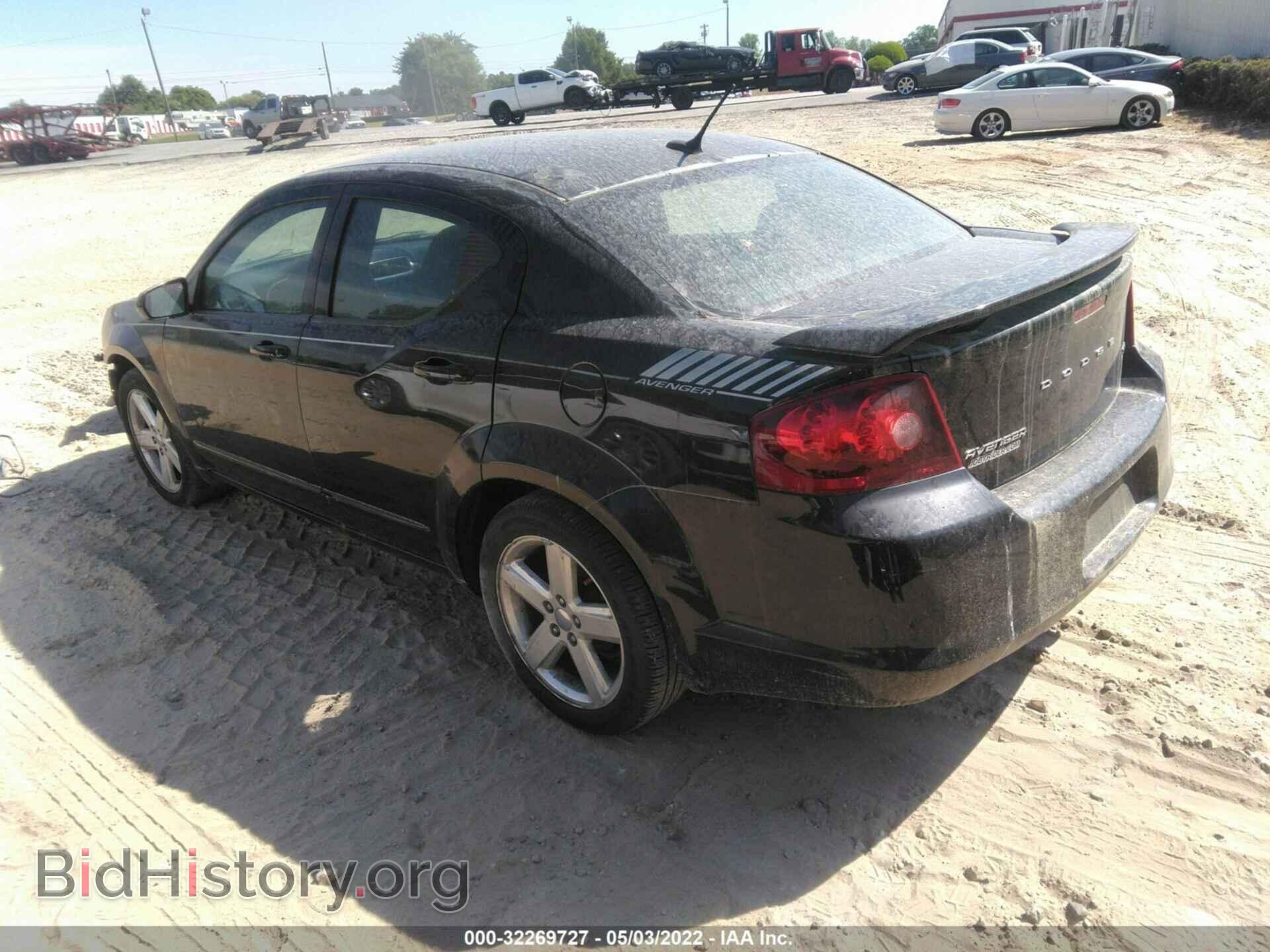 2013 DODGE AVENGER - VIN: 1C3CDZCB5DN663337 - Фото 3