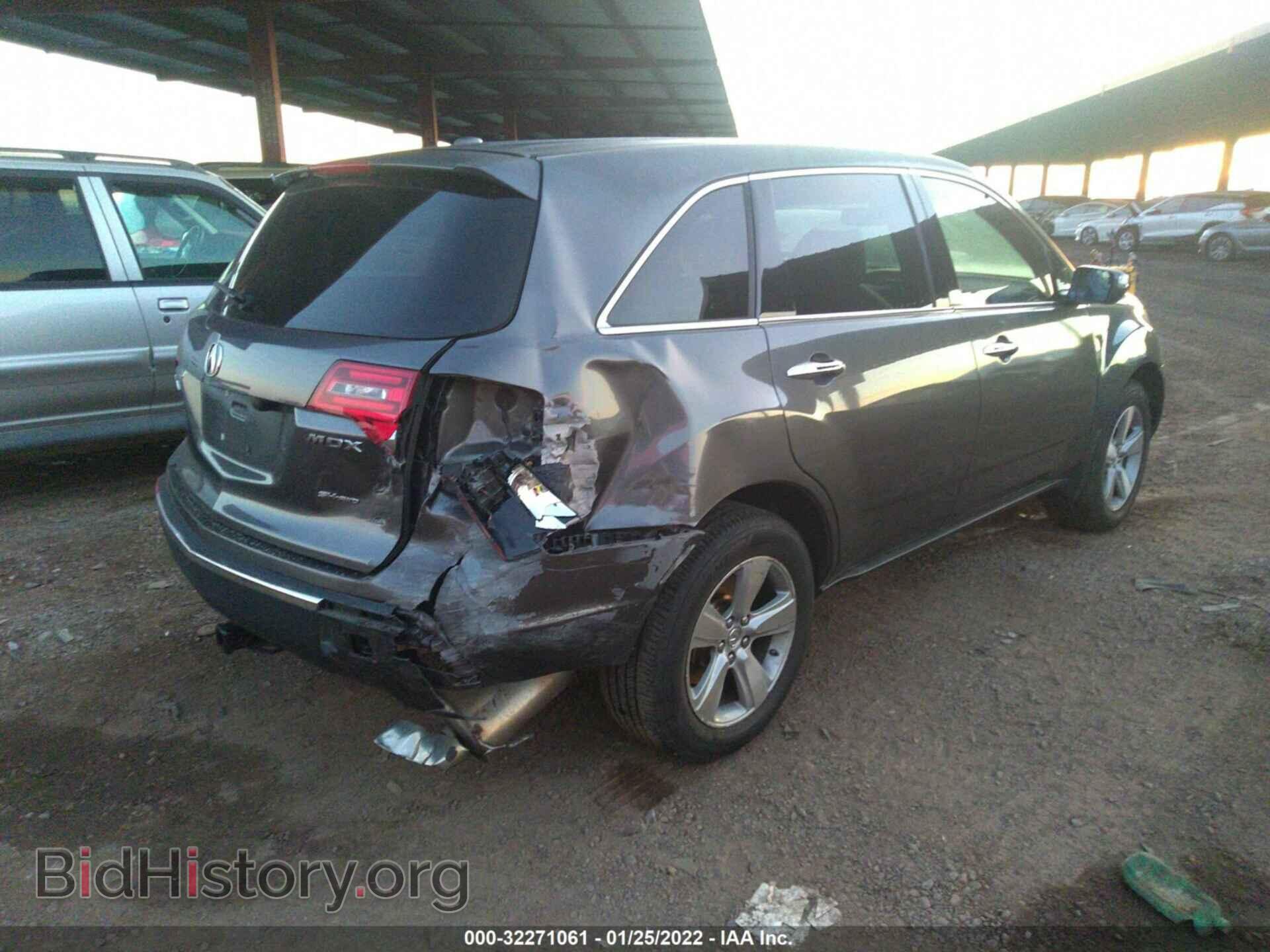2012 ACURA MDX - VIN: 2HNYD2H22CH520770 - Фото 4