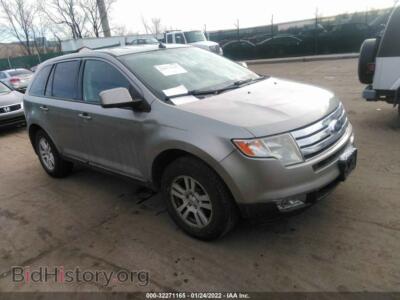 2008 Ford EDGE SEL, серебристый — VIN 2FMDK48C48BA30030, IAAI