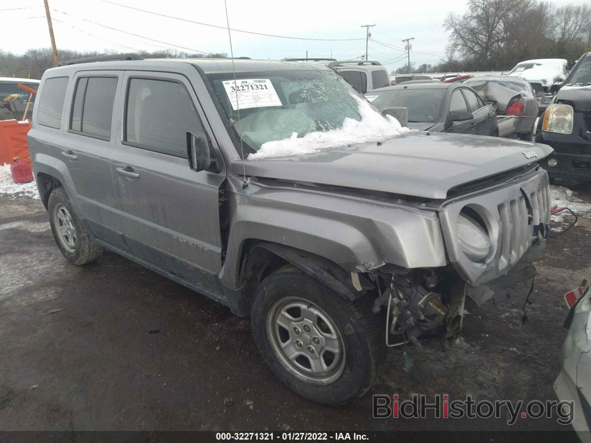 Photo 1C4NJRBB1GD580223 - JEEP PATRIOT 2016