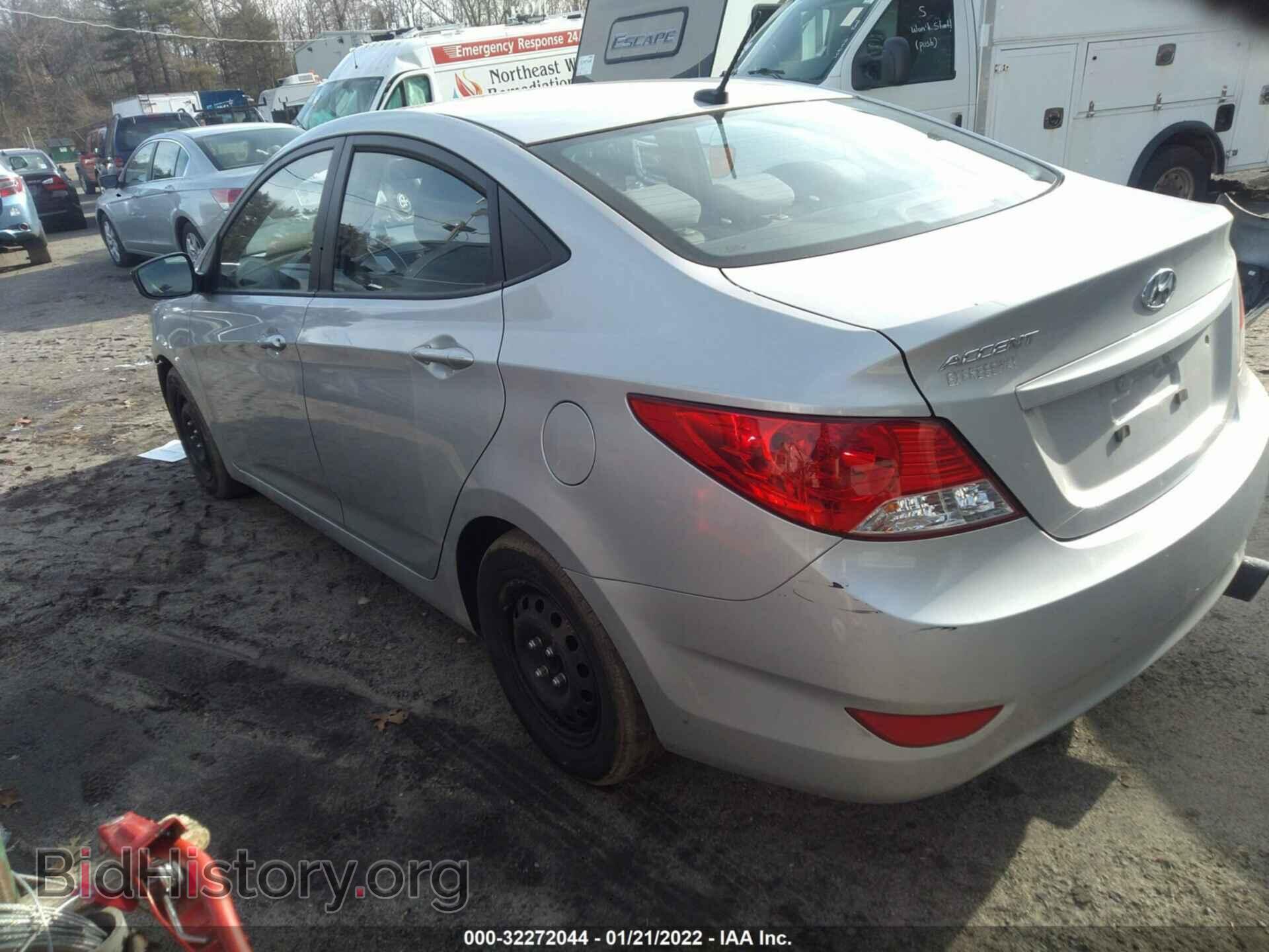 2014 HYUNDAI ACCENT - VIN: KMHCT4AE9EU773499 - Фото 3