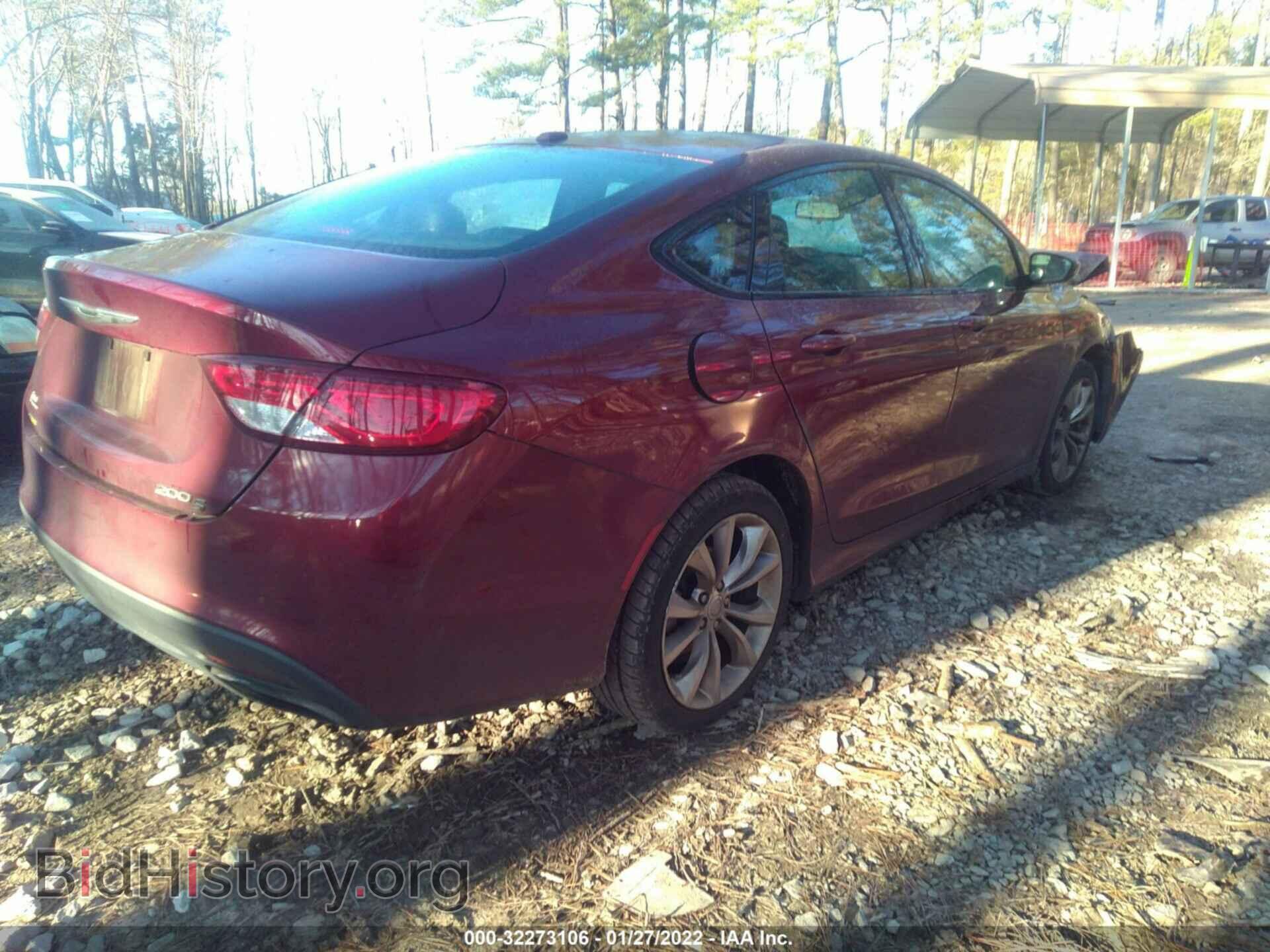 2015 CHRYSLER 200 - VIN: 1C3CCCBB7FN696408 - Фото 4